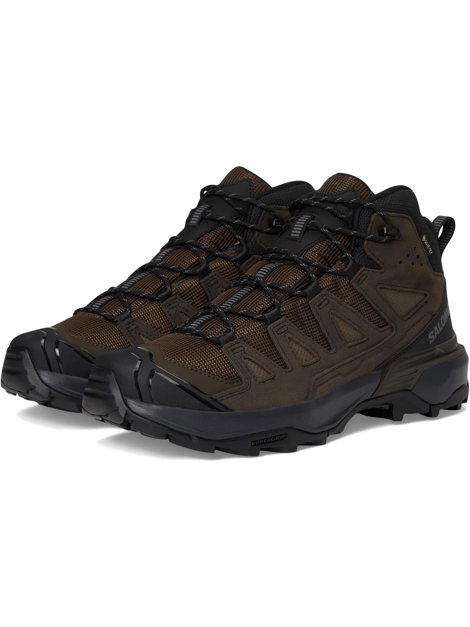 Походные ботинки Salomon X Ultra LTR Mid GTX, цвет Dark Earth/Delicioso/Castlerock — 1