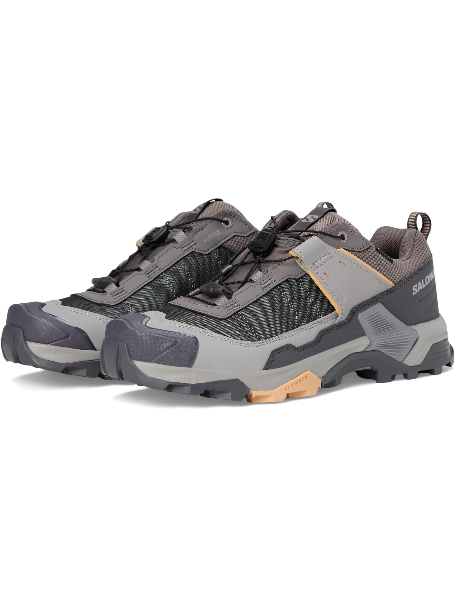 Походные ботинки Salomon X Ultra 5 GTX, цвет Plum Kitten/Nine Iron/Soft Clay — 1