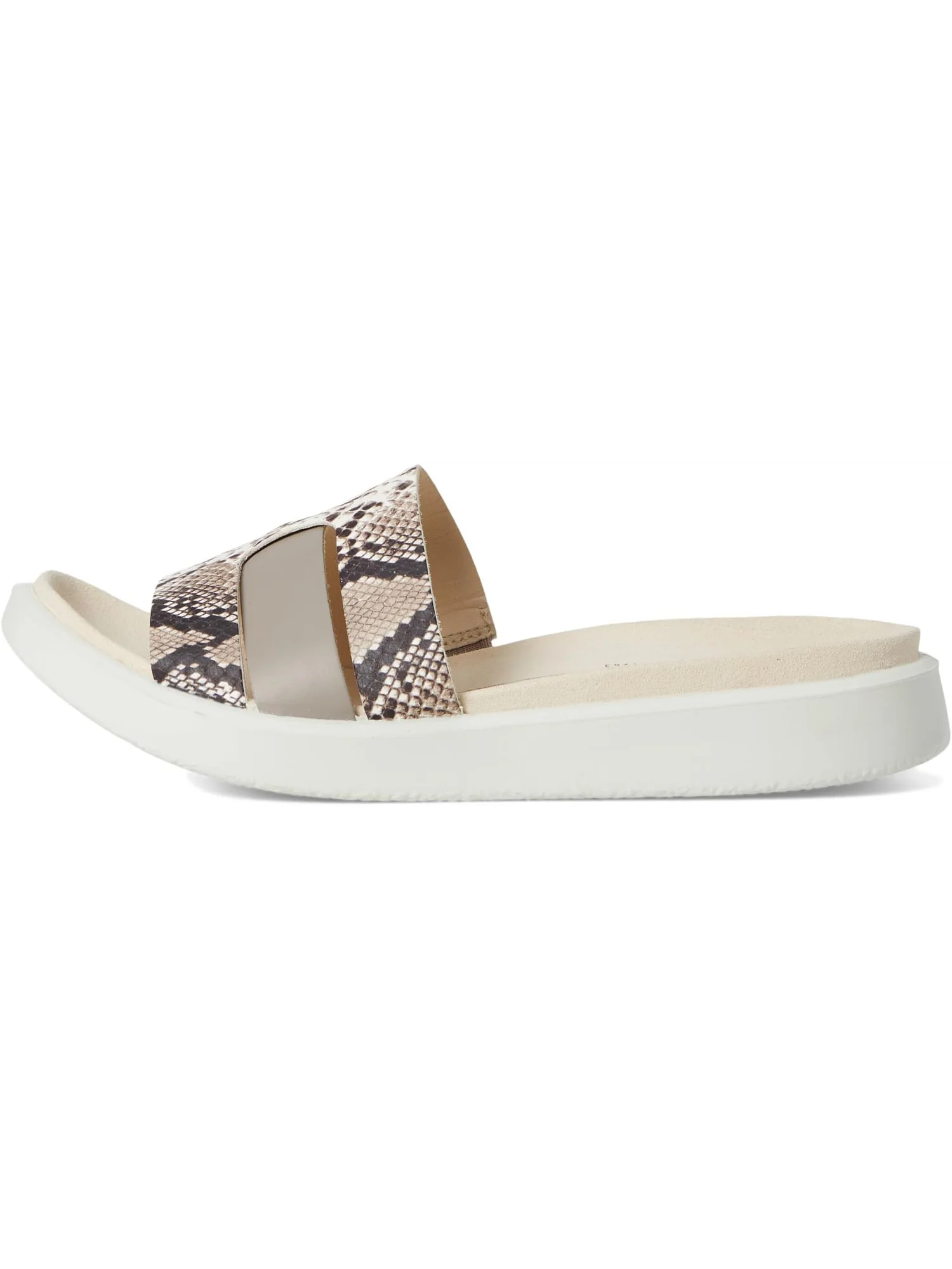 Сандалии ECCO Flowt Oasis Slide Sandal — изображение 4 из 7, лунный камень/питон