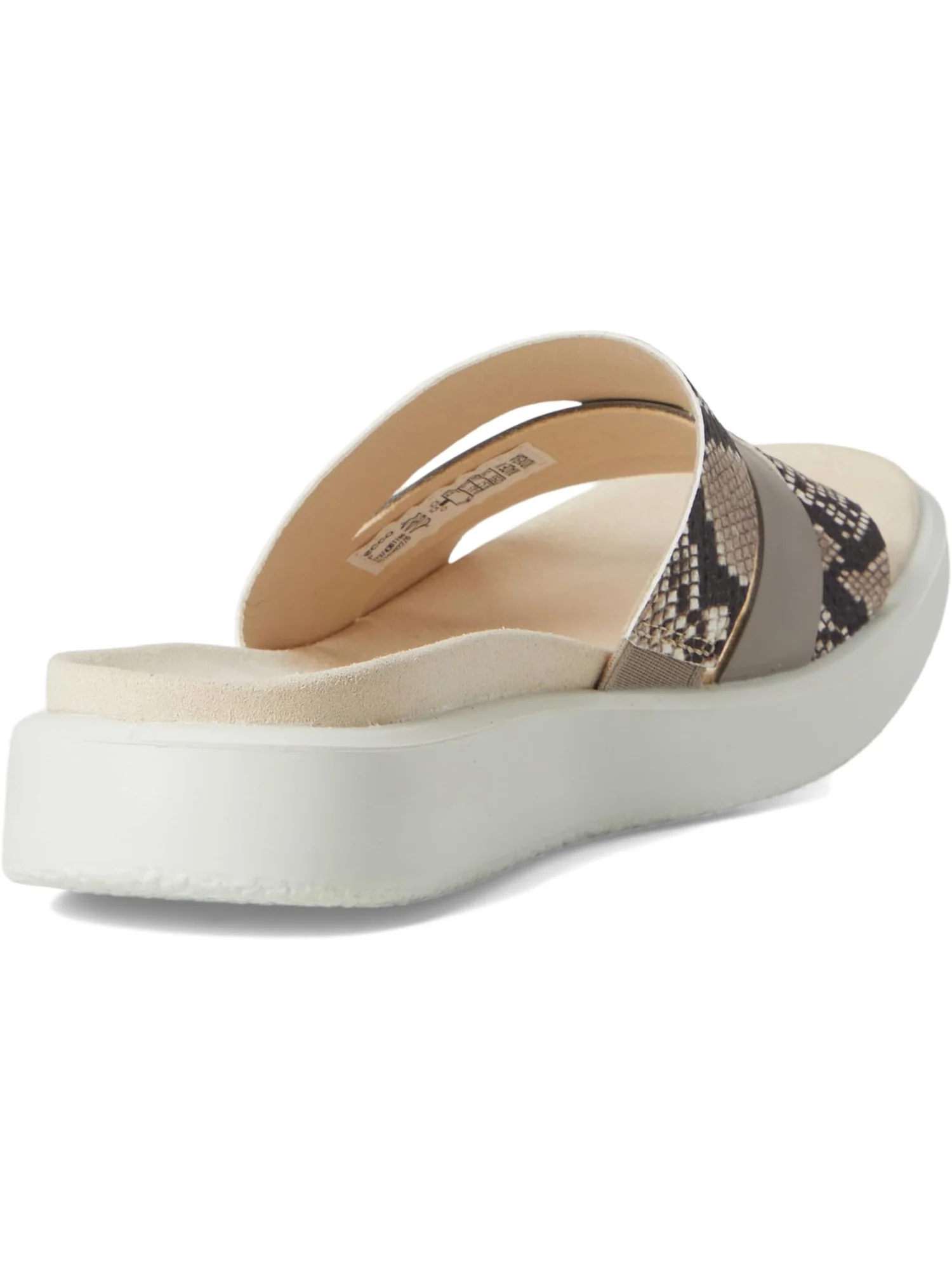Сандалии ECCO Flowt Oasis Slide Sandal — изображение 5 из 7, лунный камень/питон