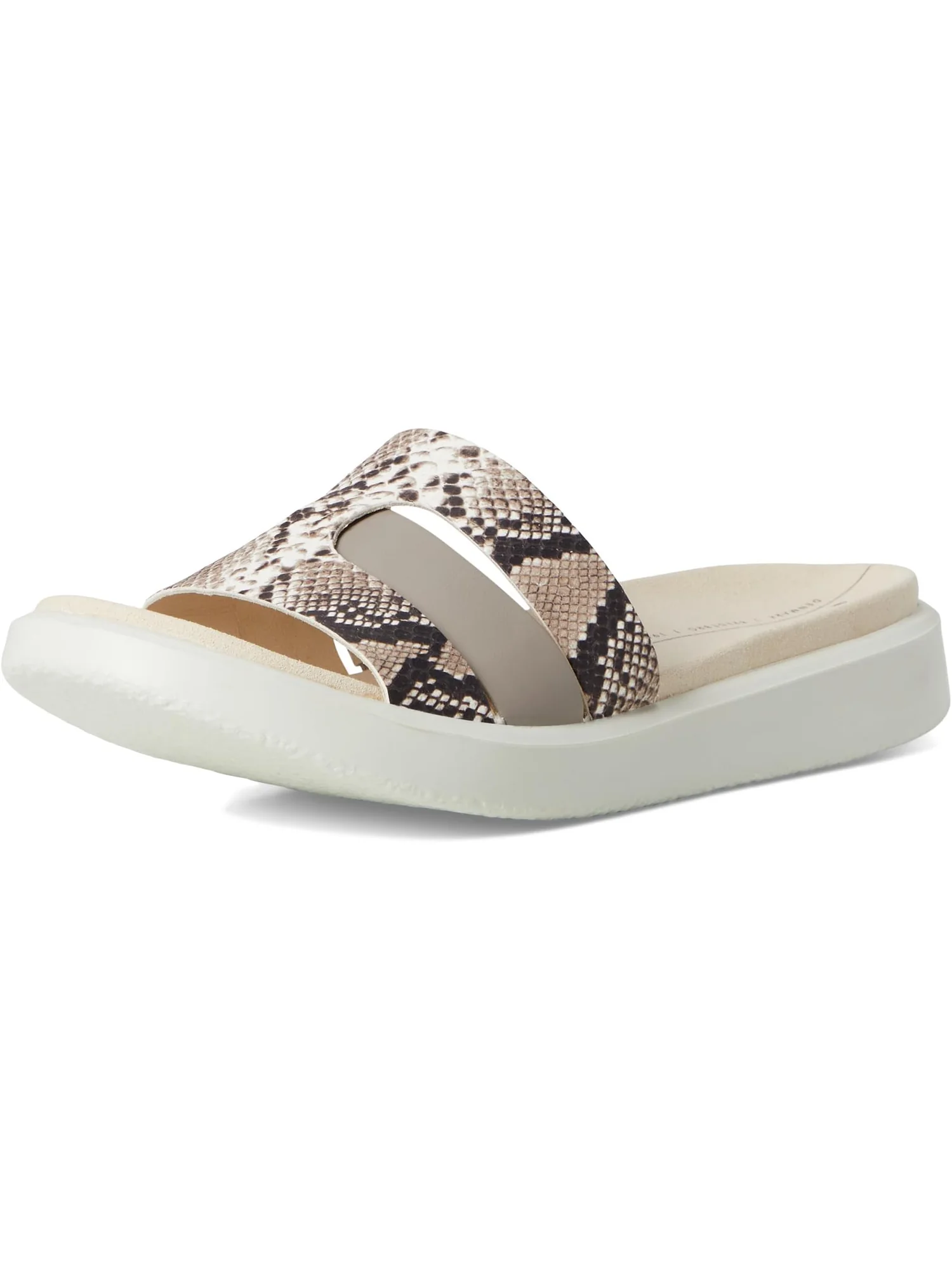 Сандалии ECCO Flowt Oasis Slide Sandal — изображение 7 из 7, лунный камень/питон