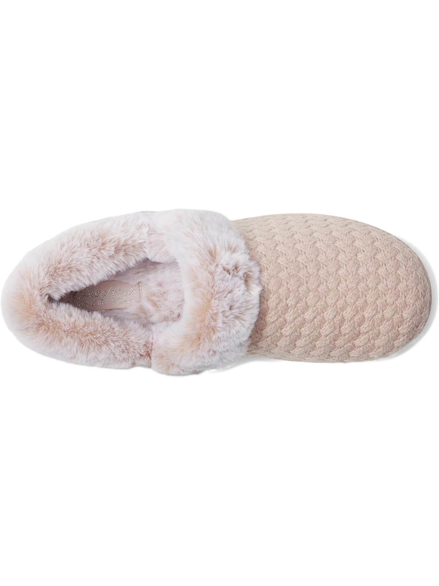 Тапочки SKECHERS Cozy Campfire - Frosty Promise — изображение 2 из 7, пудровый розовый