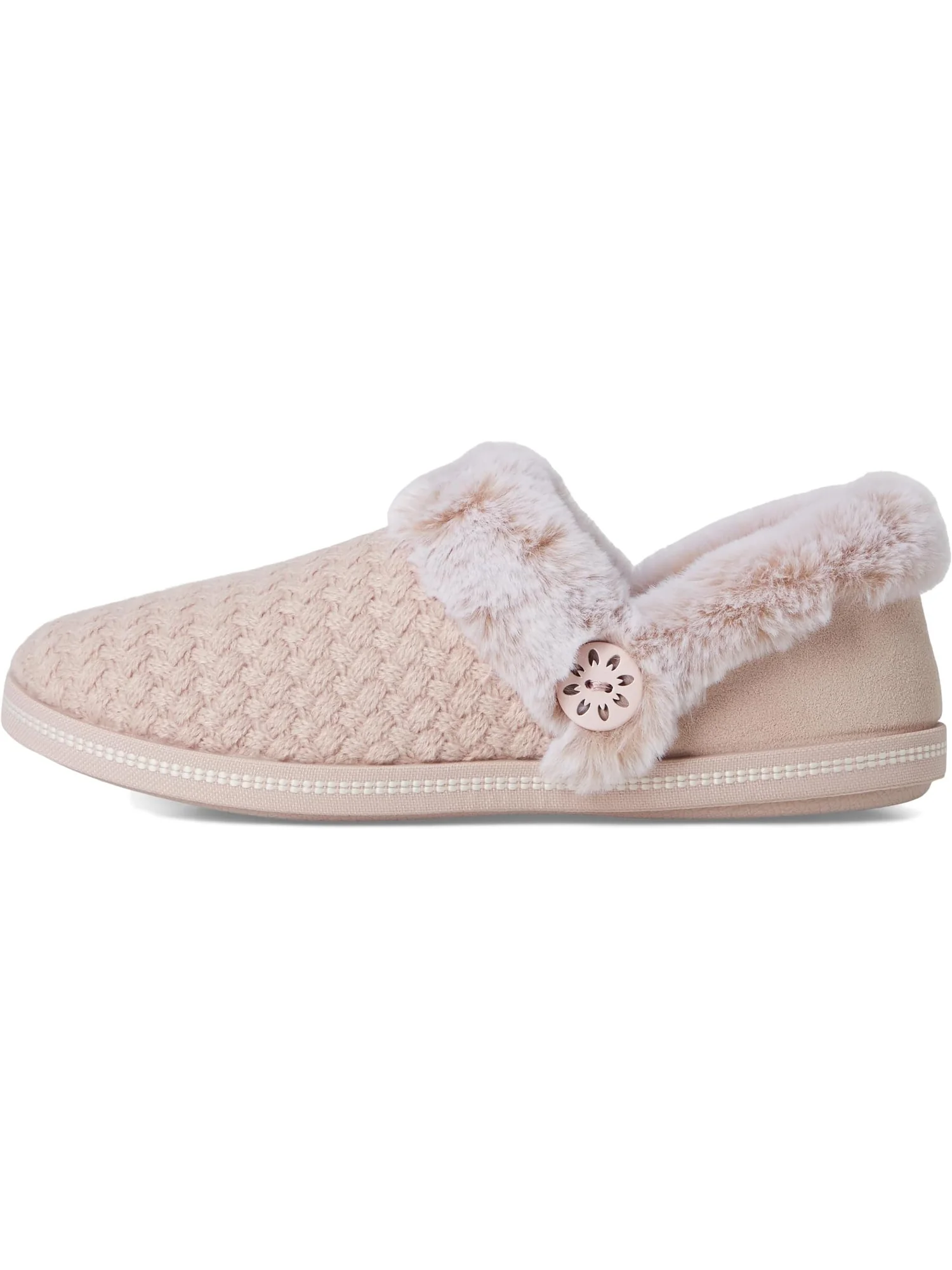Тапочки SKECHERS Cozy Campfire - Frosty Promise — изображение 4 из 7, пудровый розовый