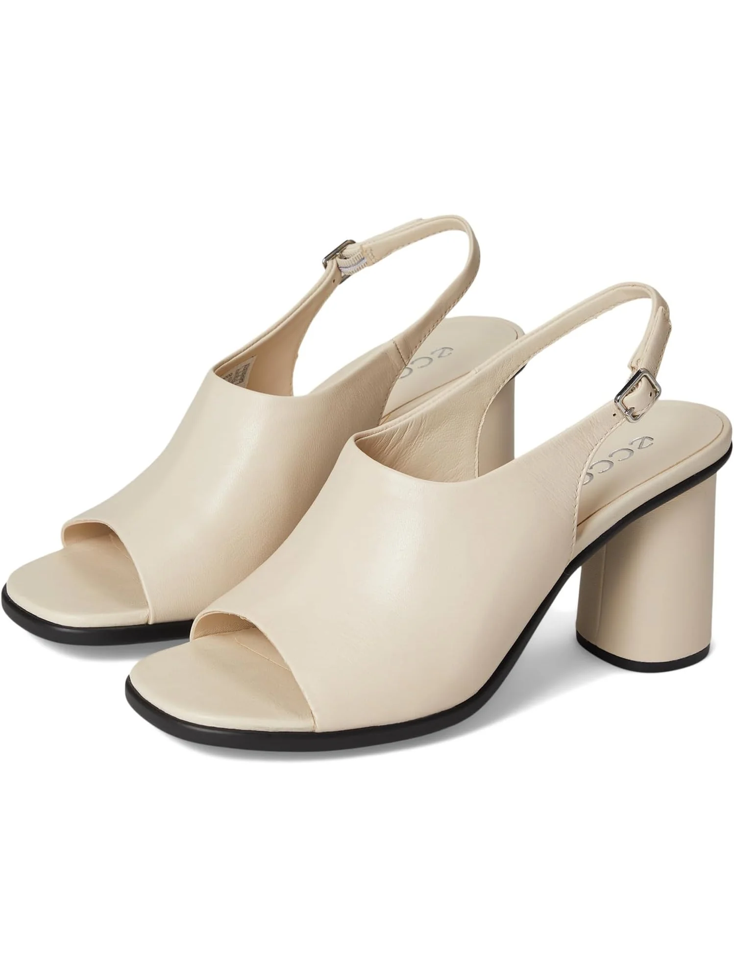 Босоножки ECCO Sculpted Alba 65 Slingback Heel Sandal — изображение 1 из 7, известняк