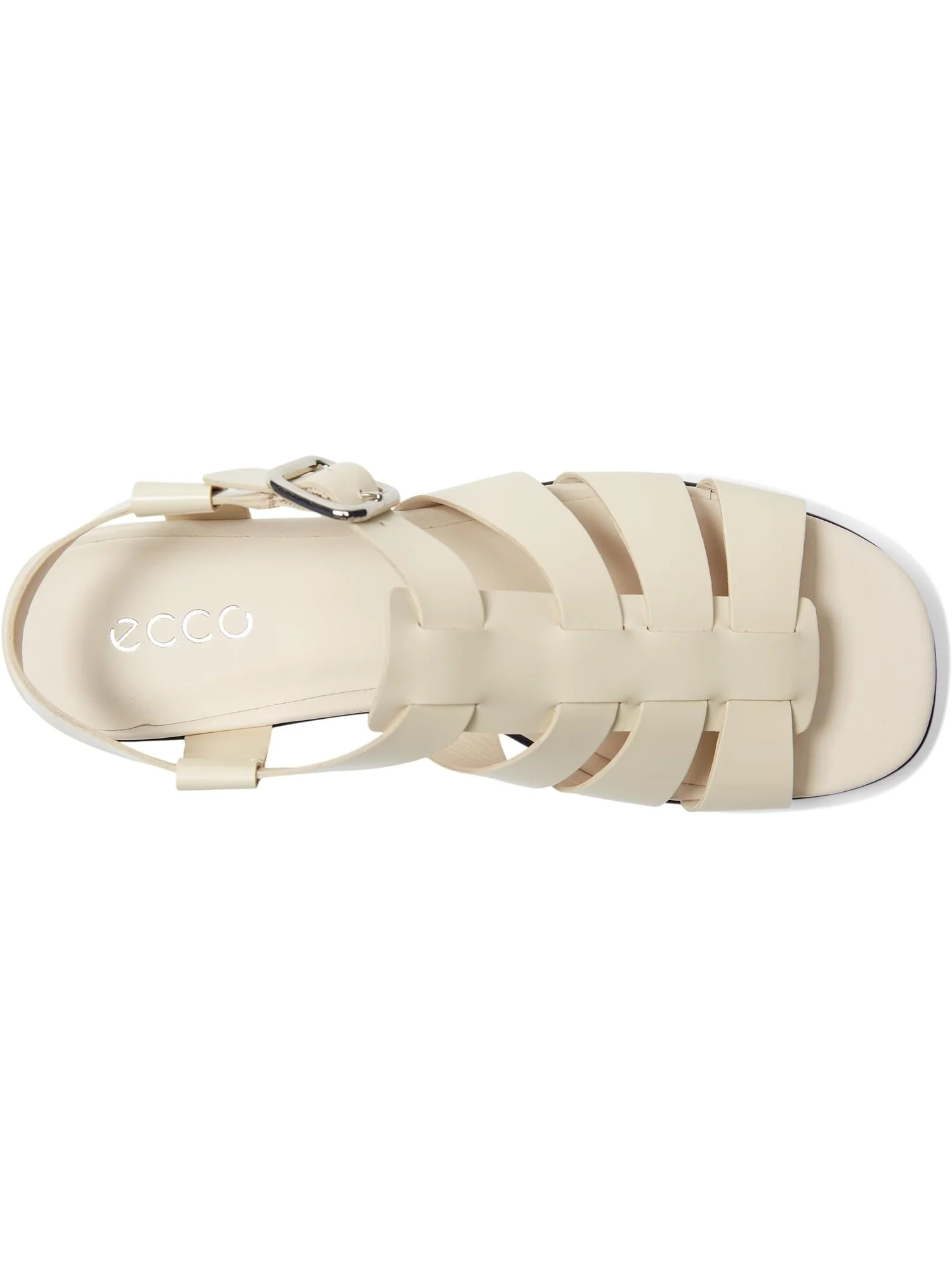 Туфли ECCO Sculpted Alba 25 Fisherman Sandal, кожаные — изображение 2 из 7, известняк