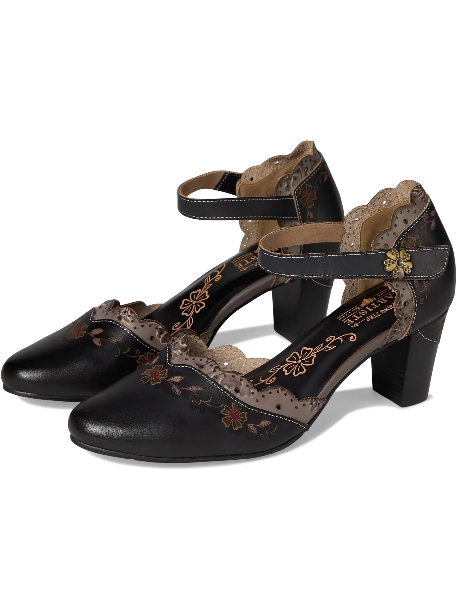 Туфли L'Artiste by Spring Step Women's Sayyes — изображение 1 из 7, черный мульти