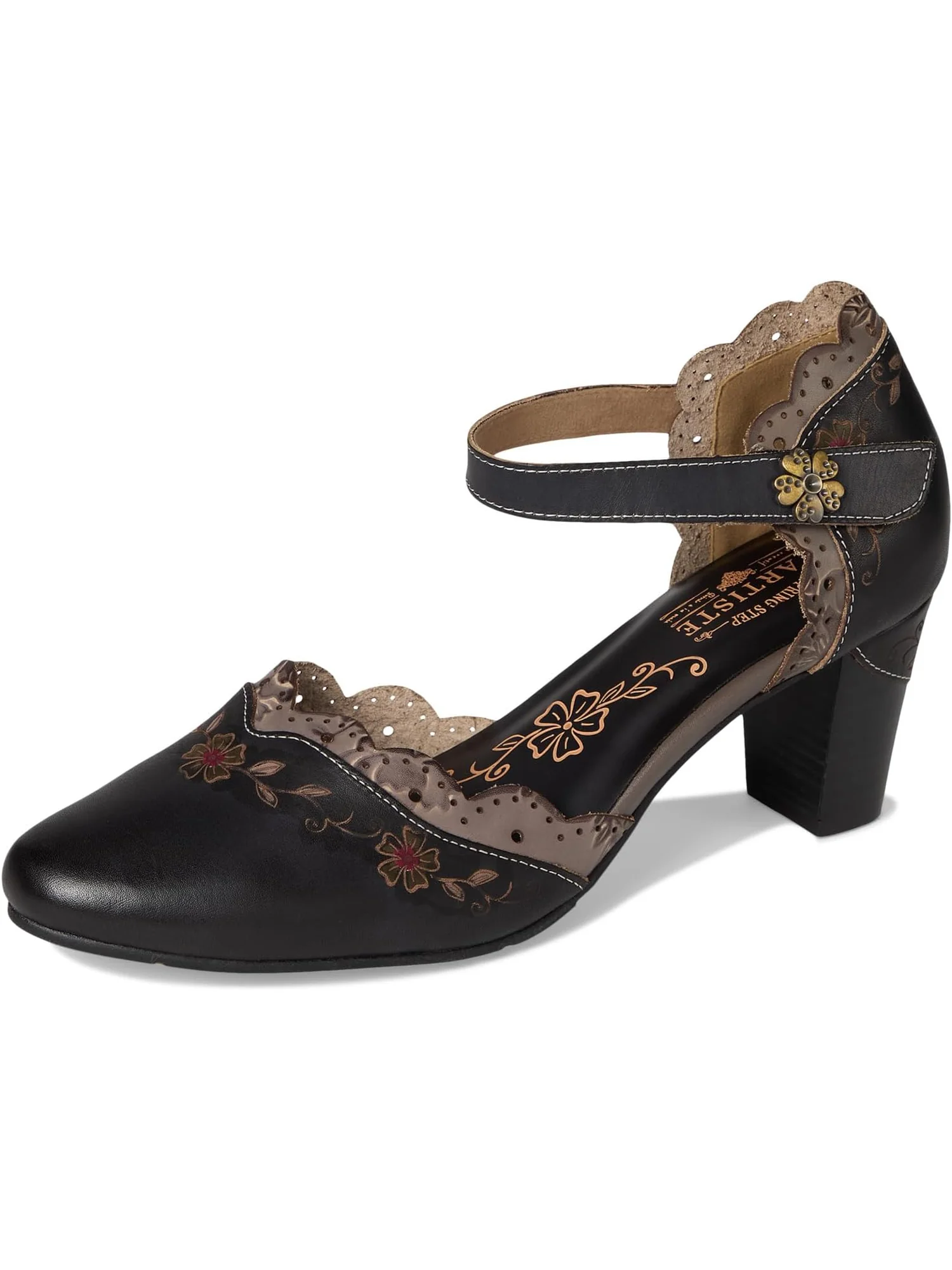 Туфли L'Artiste by Spring Step Women's Sayyes — изображение 7 из 7, черный мульти