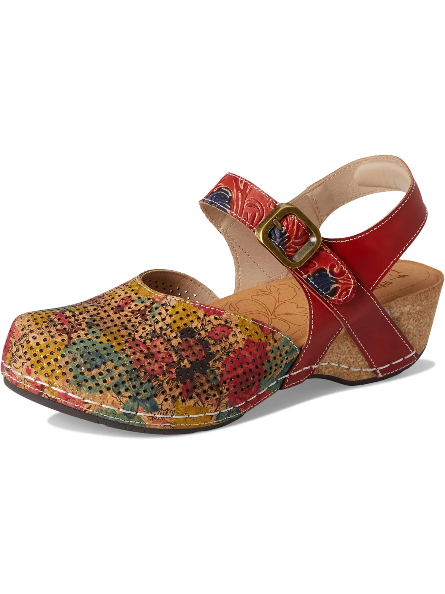 Туфли L'Artiste by Spring Step Koraline — изображение 7 из 7, красный мульти