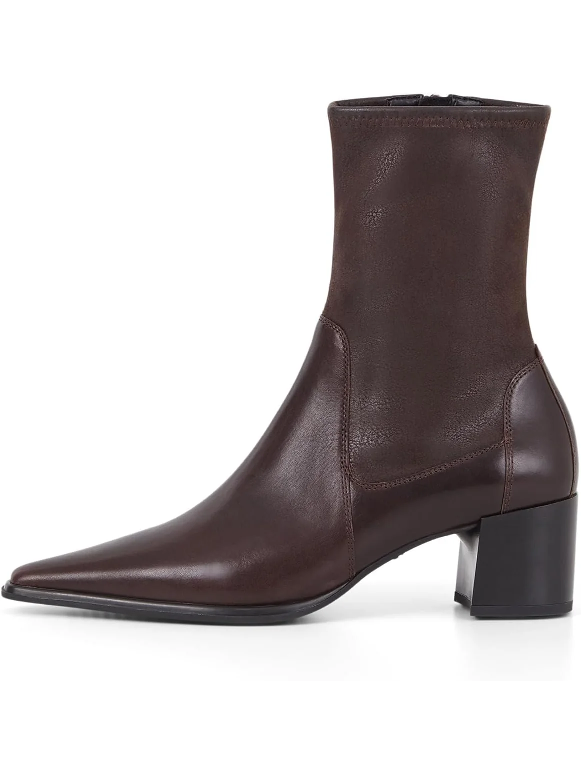 Туфли Vagabond Shoemakers Giselle Leather Stretch Bootie — изображение 2 из 2, шоколад