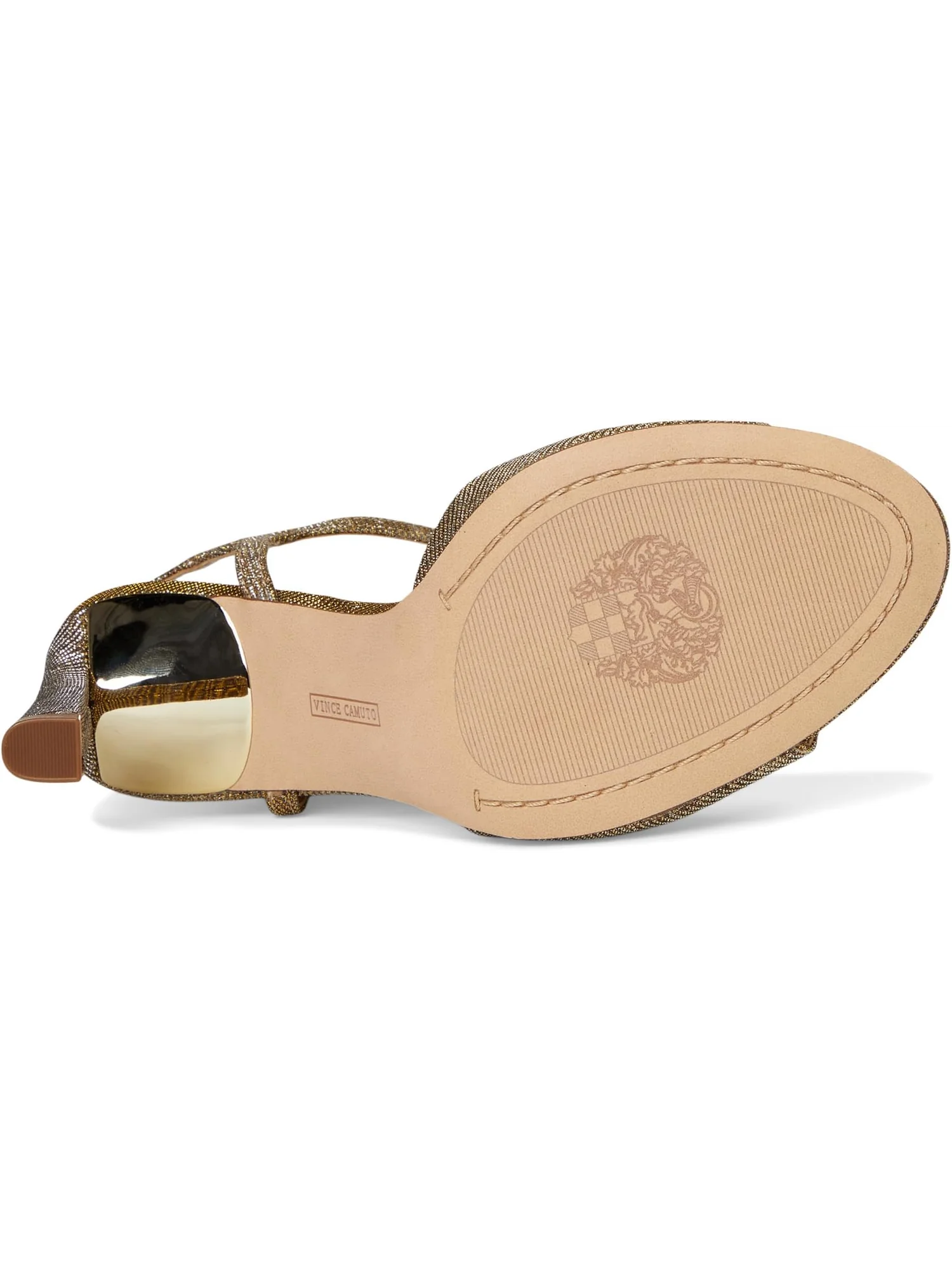 Туфли Vince Camuto Women's Lilah Ankle Strap High Heel Sandal — изображение 3 из 7, золотистый