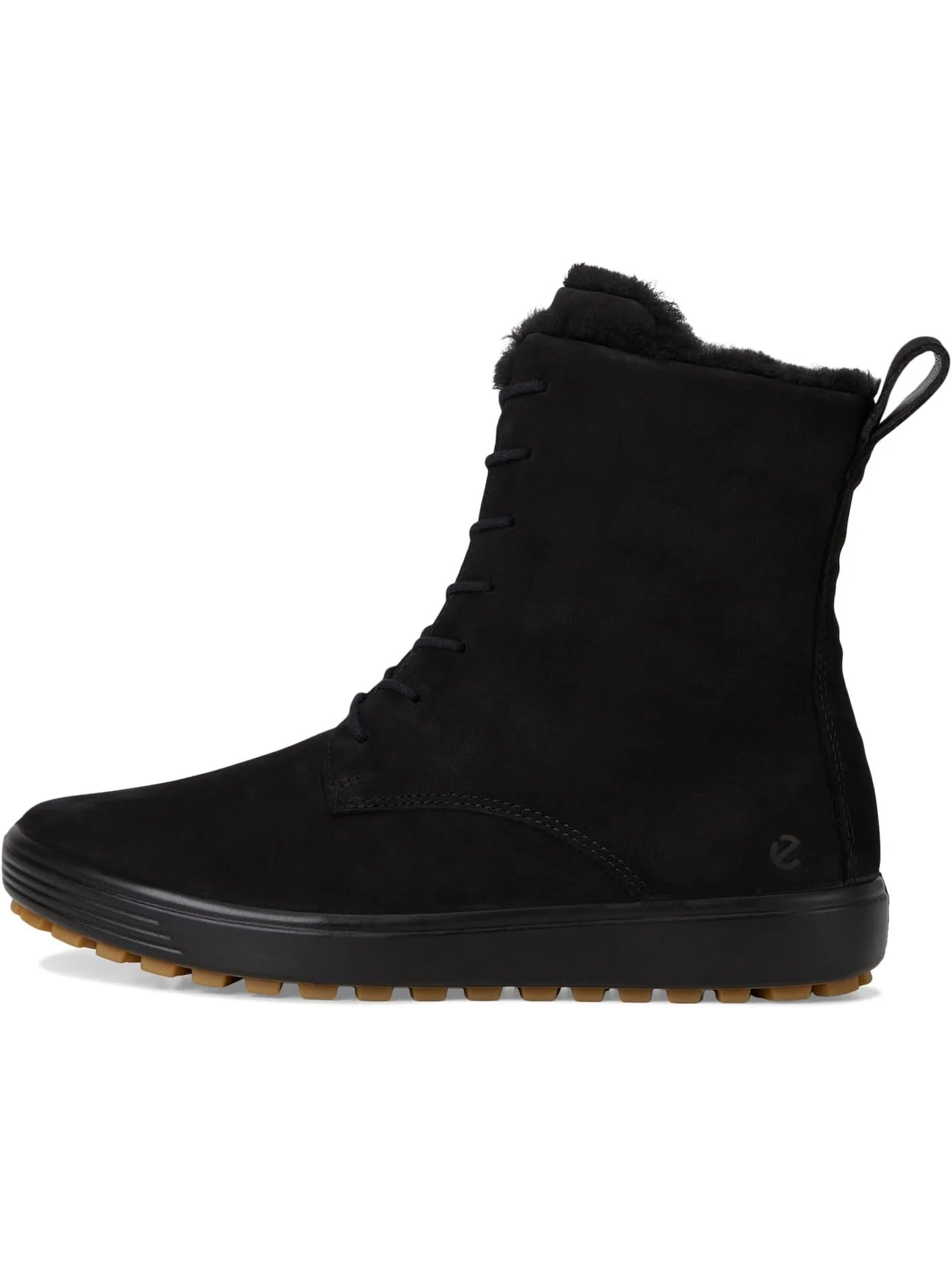 Ботинки ECCO Soft 7 Tred High-Cut Boots — изображение 4 из 7, черный