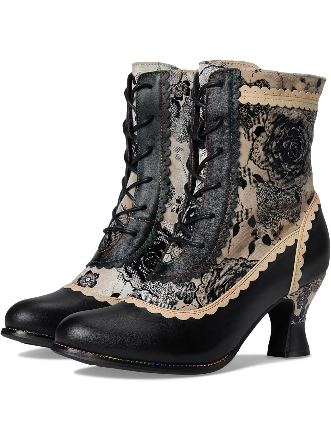 Ботинки L'Artiste by Spring Step Women's Bewitch-prit — изображение 1 из 7, черный мульти