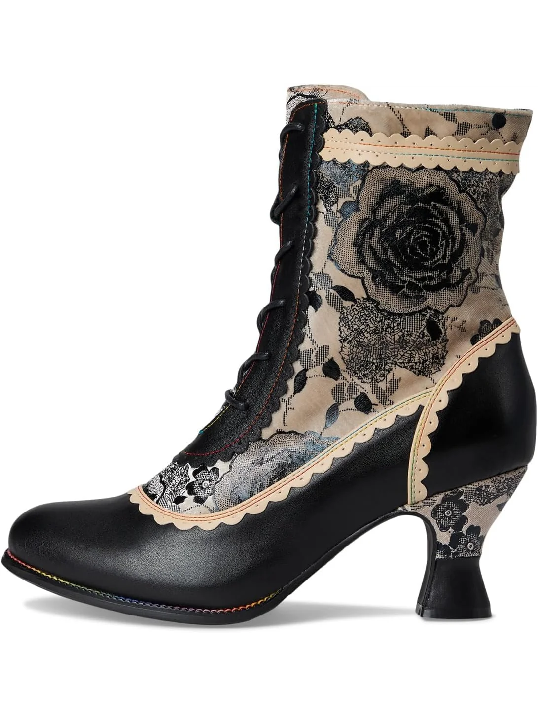 Ботинки L'Artiste by Spring Step Women's Bewitch-prit — изображение 4 из 7, черный мульти
