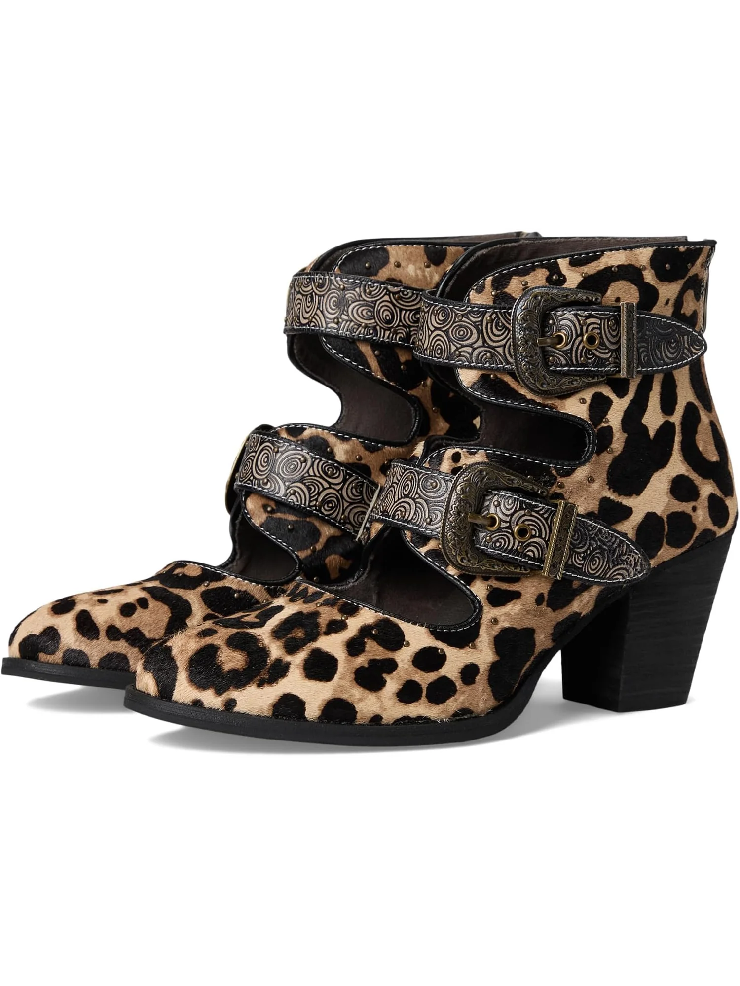 Туфли L'Artiste by Spring Step Women's Notched-leo — изображение 1 из 7, черный мульти