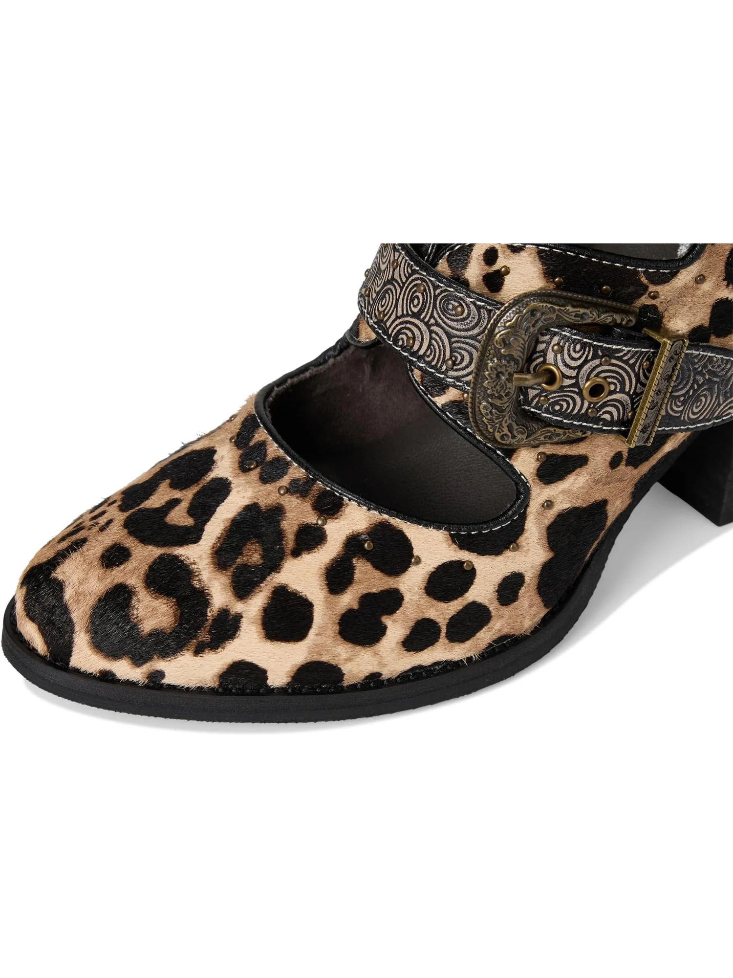 Туфли L'Artiste by Spring Step Women's Notched-leo — изображение 2 из 7, черный мульти