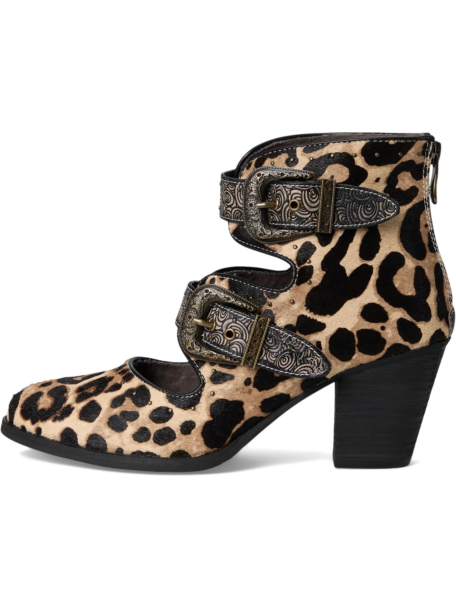 Туфли L'Artiste by Spring Step Women's Notched-leo — изображение 4 из 7, черный мульти