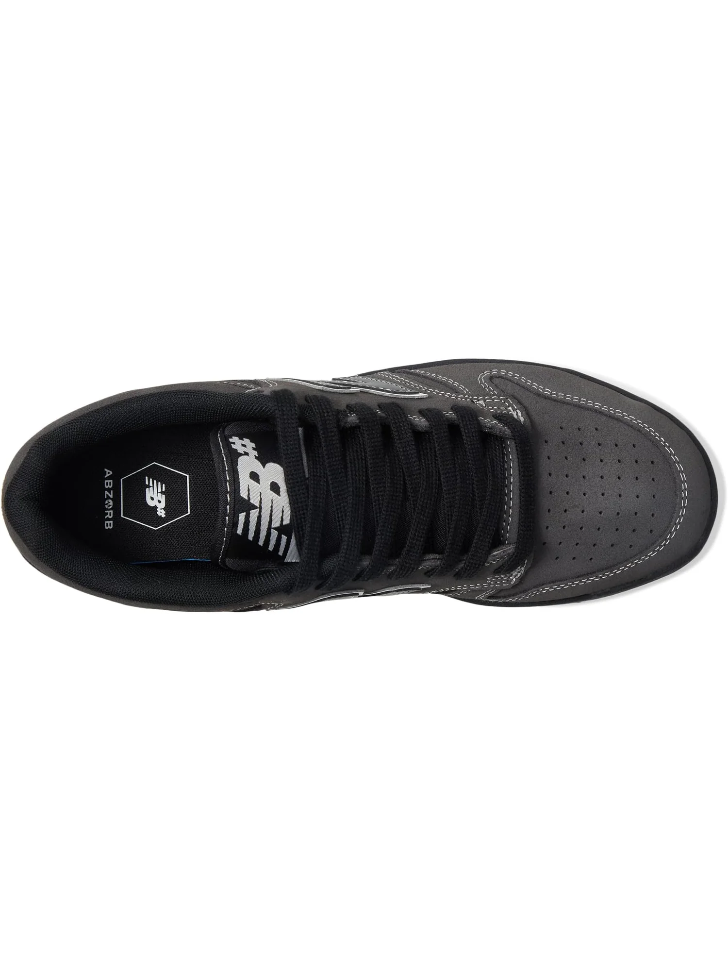 Кроссовки New Balance Numeric Unisex 480 Numeric — изображение 2 из 7, темный серый/черный