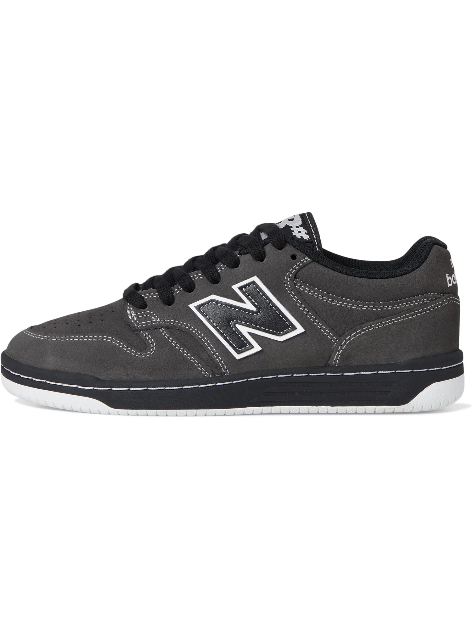 Кроссовки New Balance Numeric Unisex 480 Numeric — изображение 4 из 7, темный серый/черный
