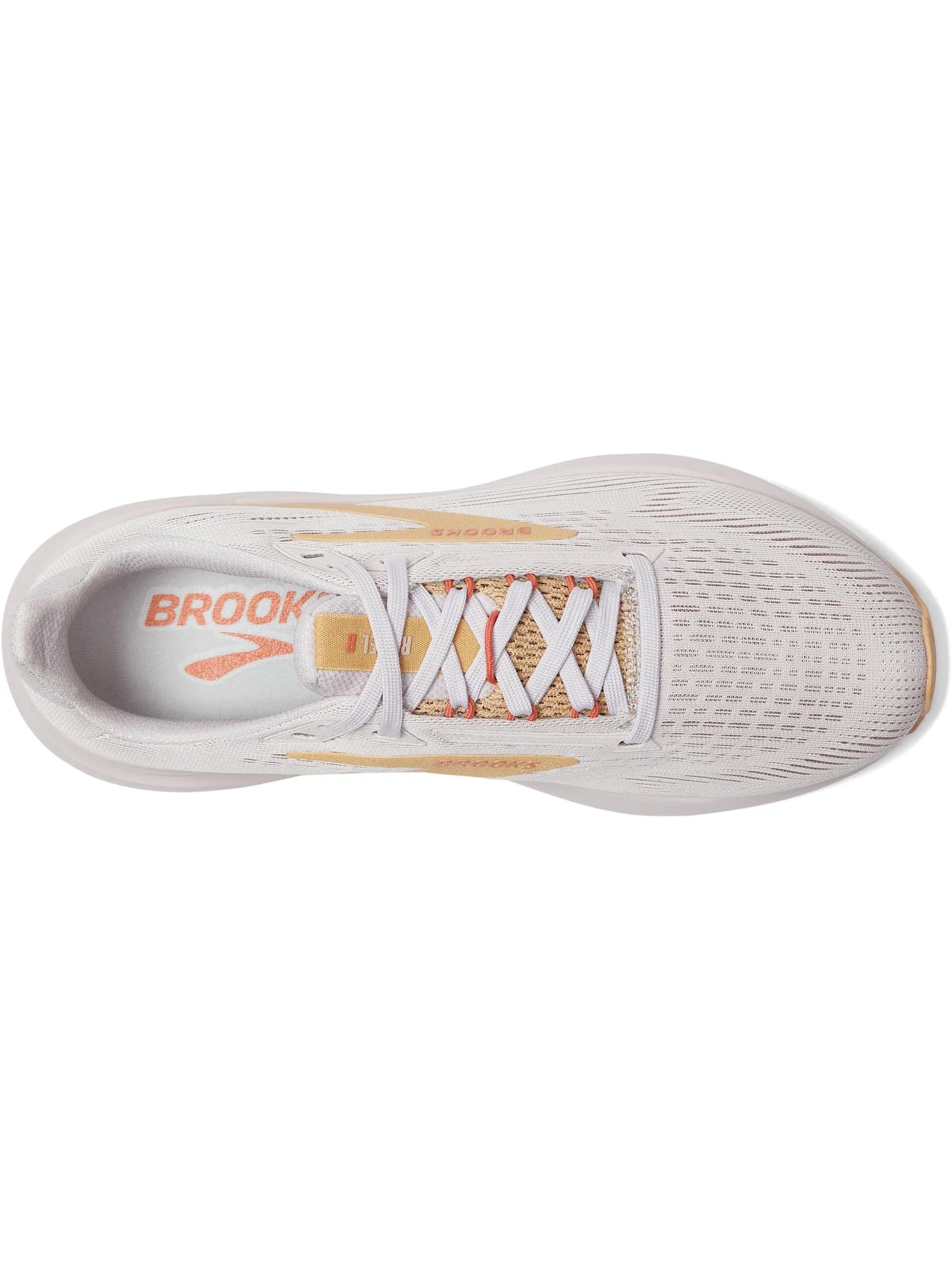 Кроссовки Brooks Women's Revel 8, Lilac/Apricot/Taffy — изображение 2 из 7, абрикос