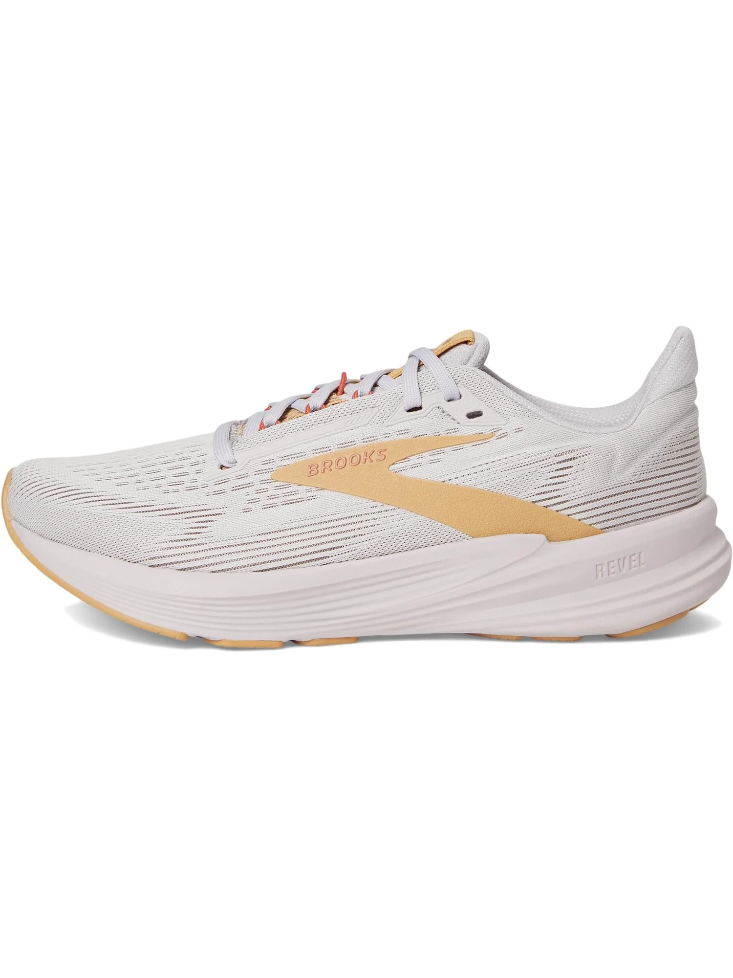 Кроссовки Brooks Women's Revel 8, Lilac/Apricot/Taffy — изображение 4 из 7, абрикос