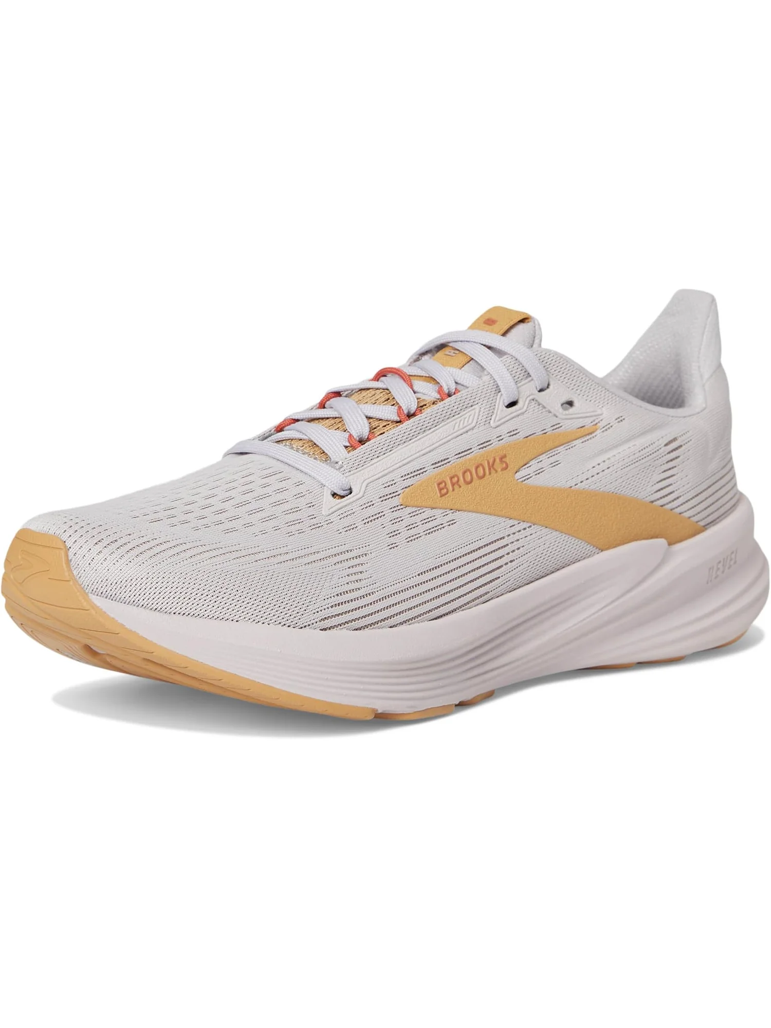 Кроссовки Brooks Women's Revel 8, Lilac/Apricot/Taffy — изображение 7 из 7, абрикос