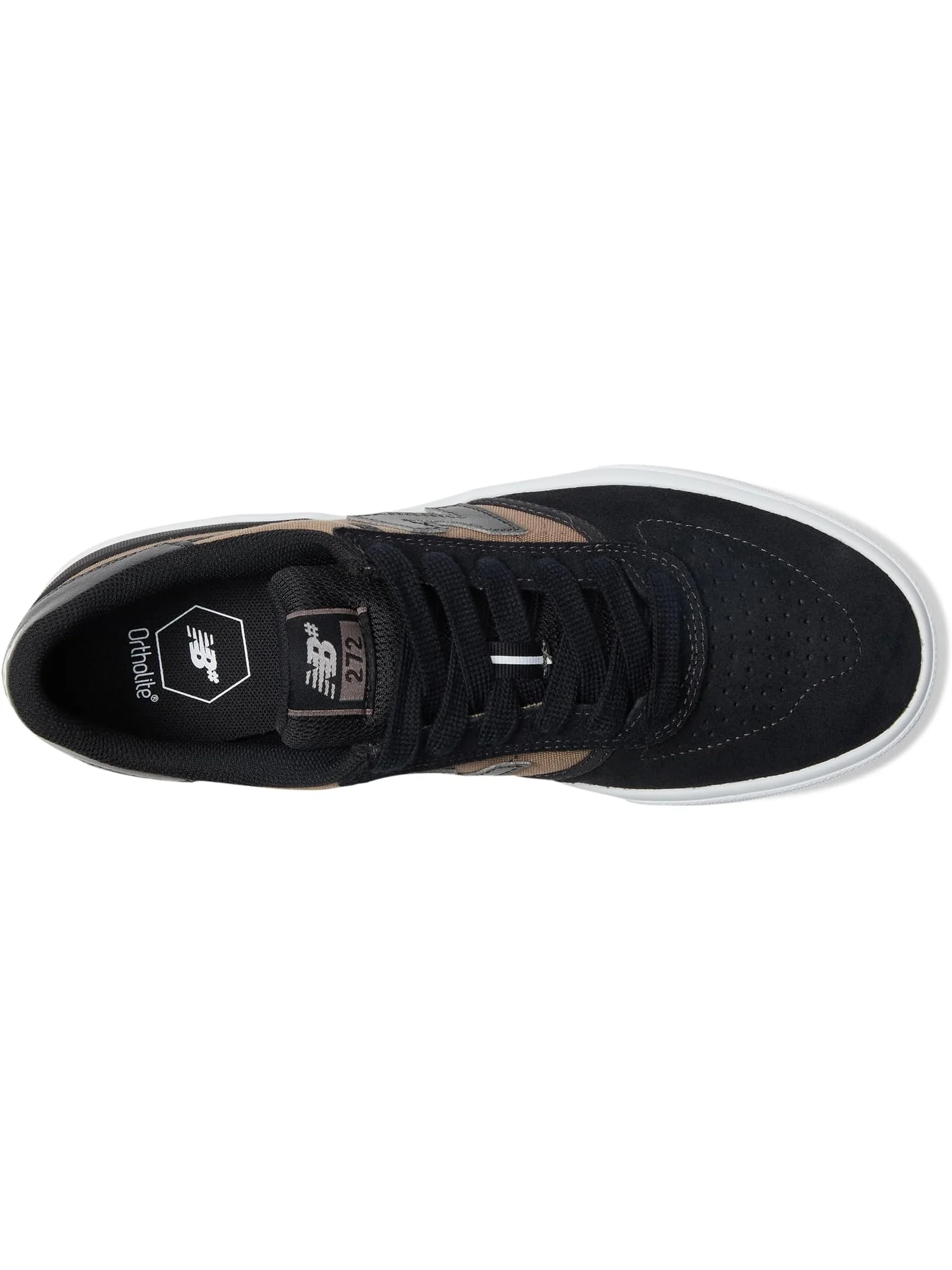 Кроссовки New Balance Numeric Unisex 272 — изображение 2 из 7, черный/бежевый