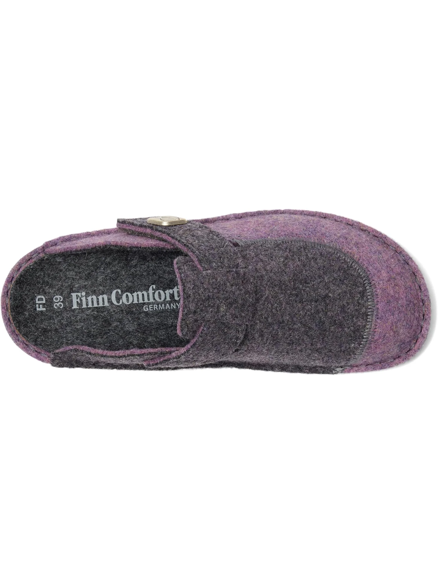 Сабо Finn Comfort Women's Antholz Lila Doublefilz — изображение 2 из 7, серый