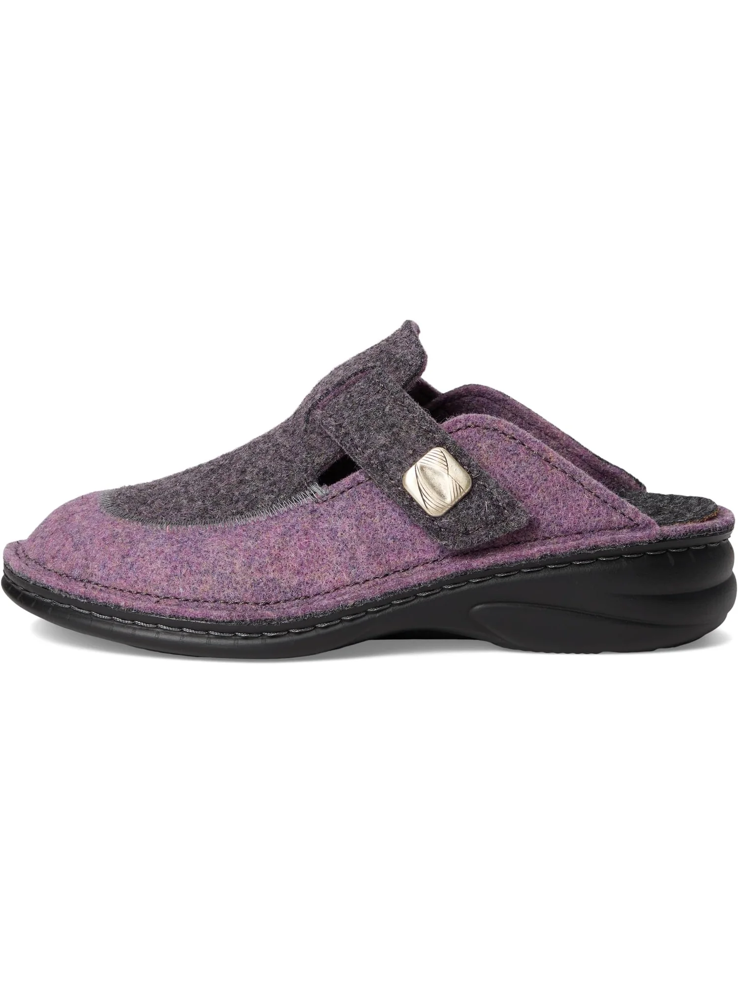 Сабо Finn Comfort Women's Antholz Lila Doublefilz — изображение 4 из 7, серый