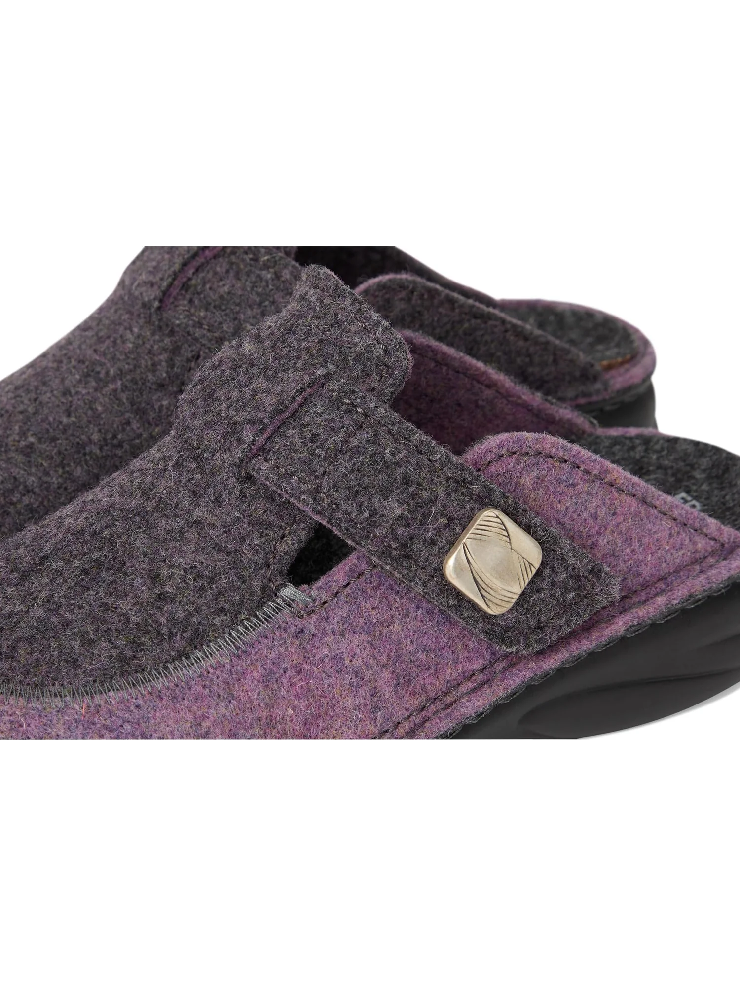 Сабо Finn Comfort Women's Antholz Lila Doublefilz — изображение 6 из 7, серый