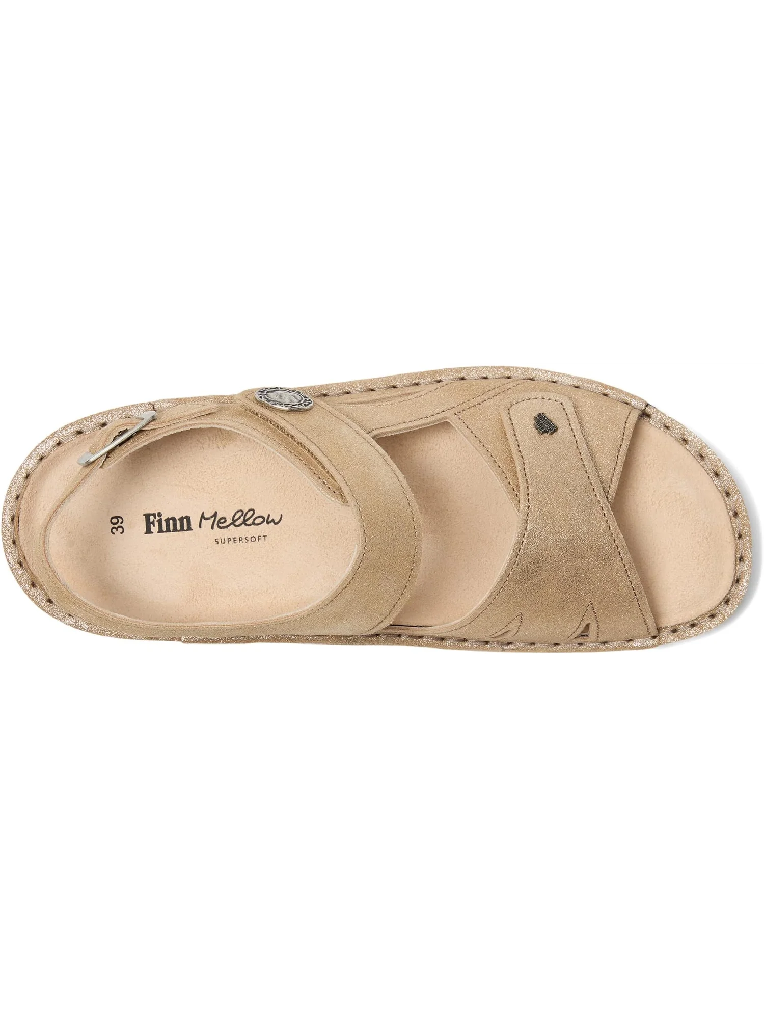 Сандалии Finn Comfort Women's Barbuda — изображение 2 из 7, золотой