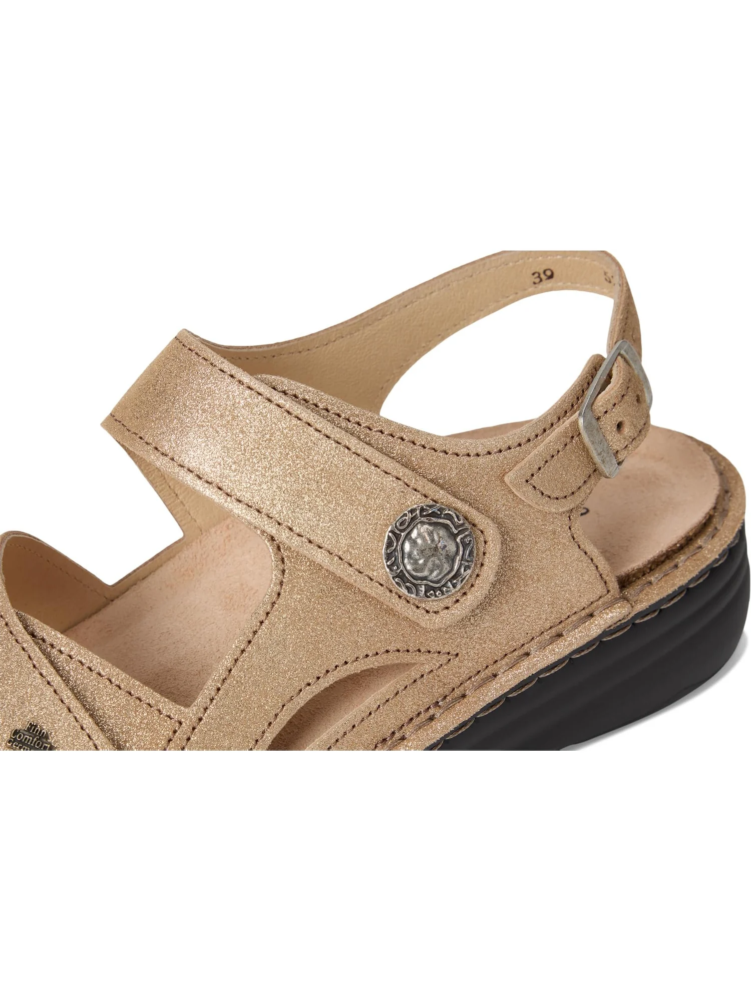 Сандалии Finn Comfort Women's Barbuda — изображение 6 из 7, золотой