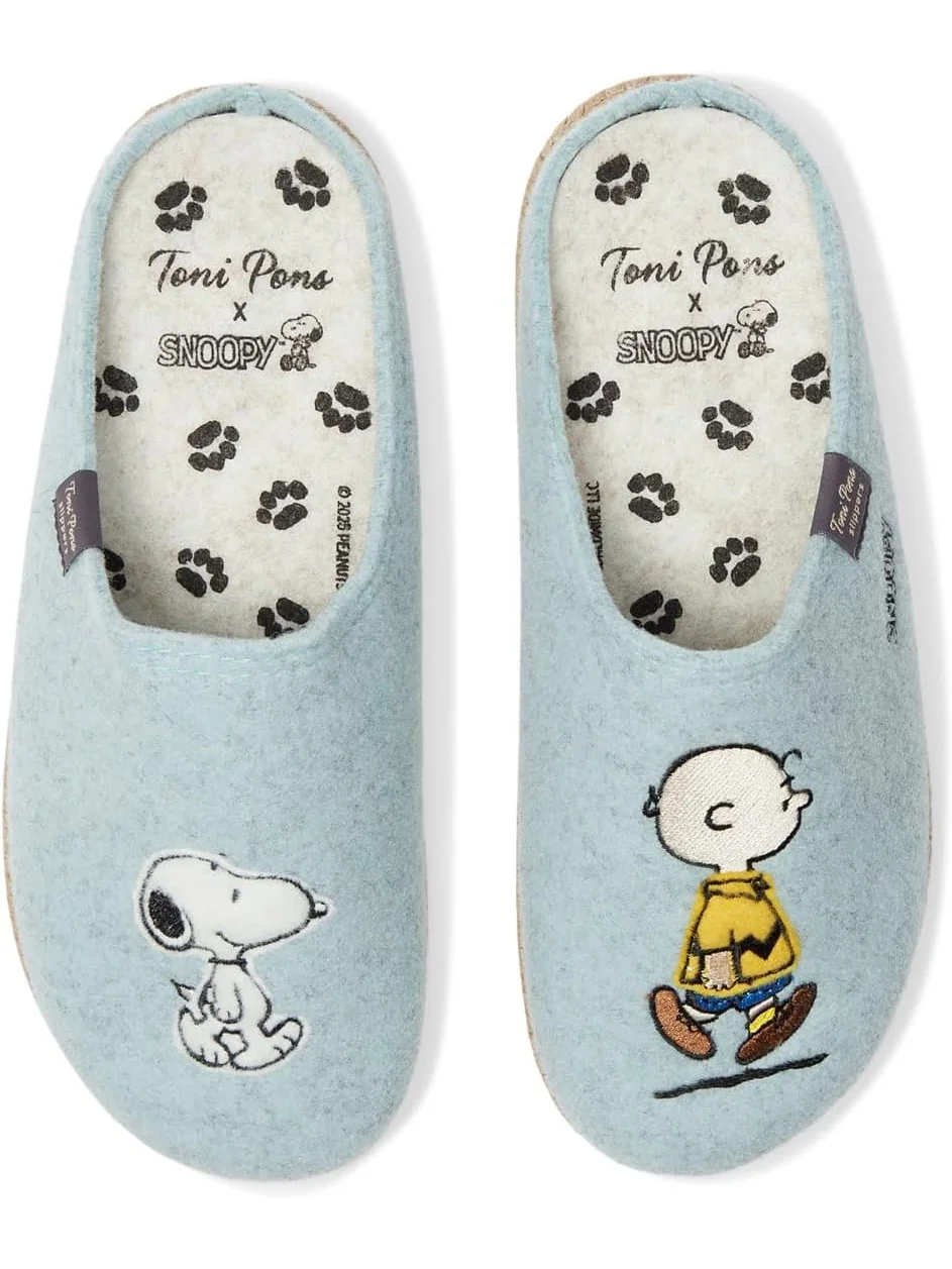 Тапочки Toni Pons Women's Snoopy — изображение 1 из 7, синий