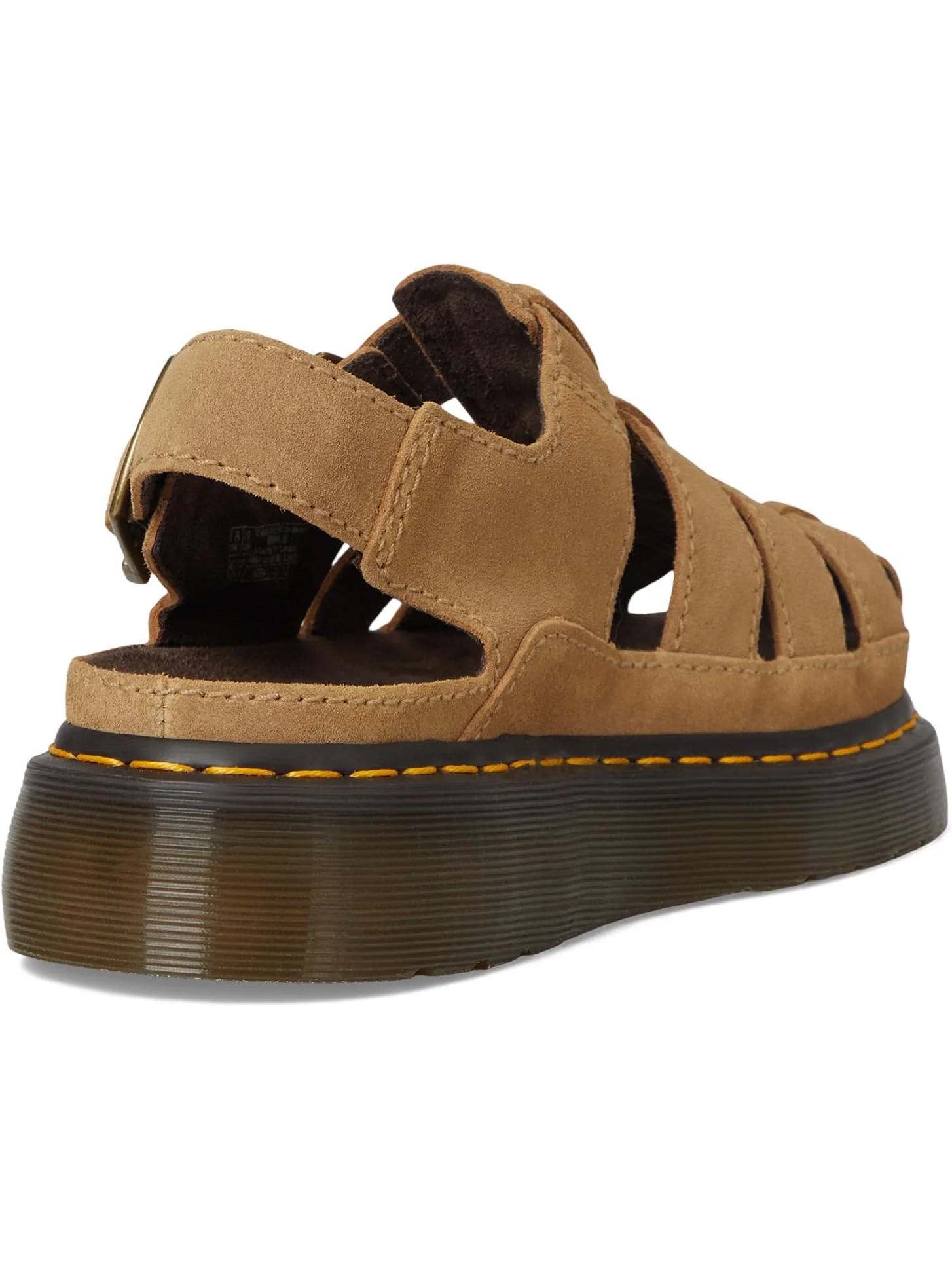 Сандалии Dr. Martens Unisex Wrenlie — изображение 5 из 7, бежевый