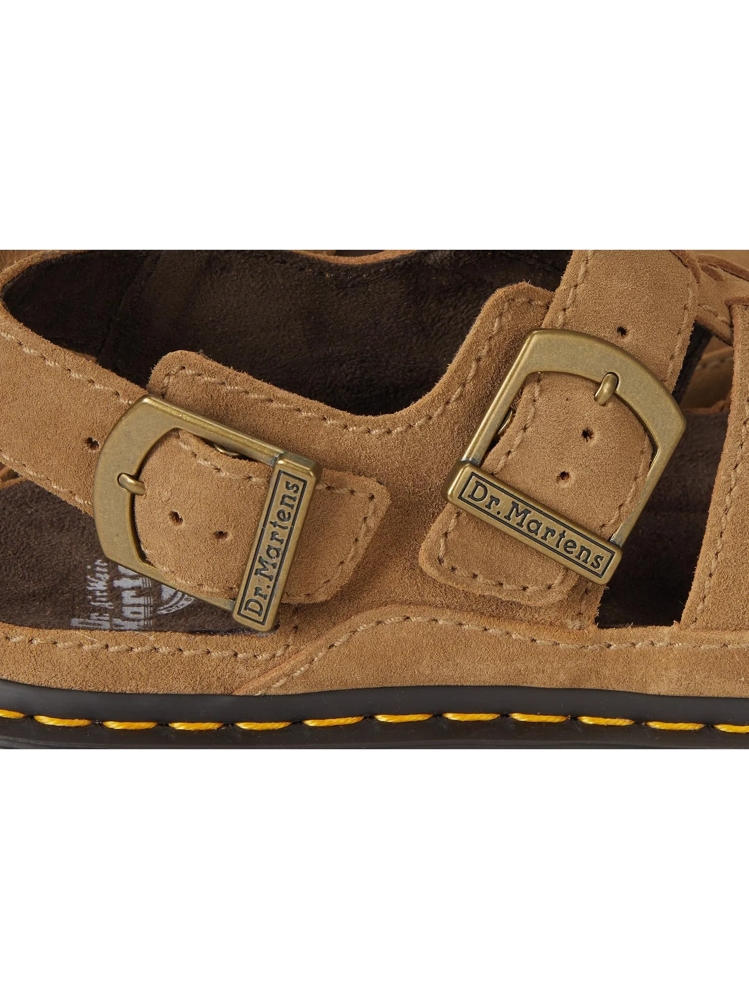 Сандалии Dr. Martens Unisex Wrenlie — изображение 6 из 7, бежевый