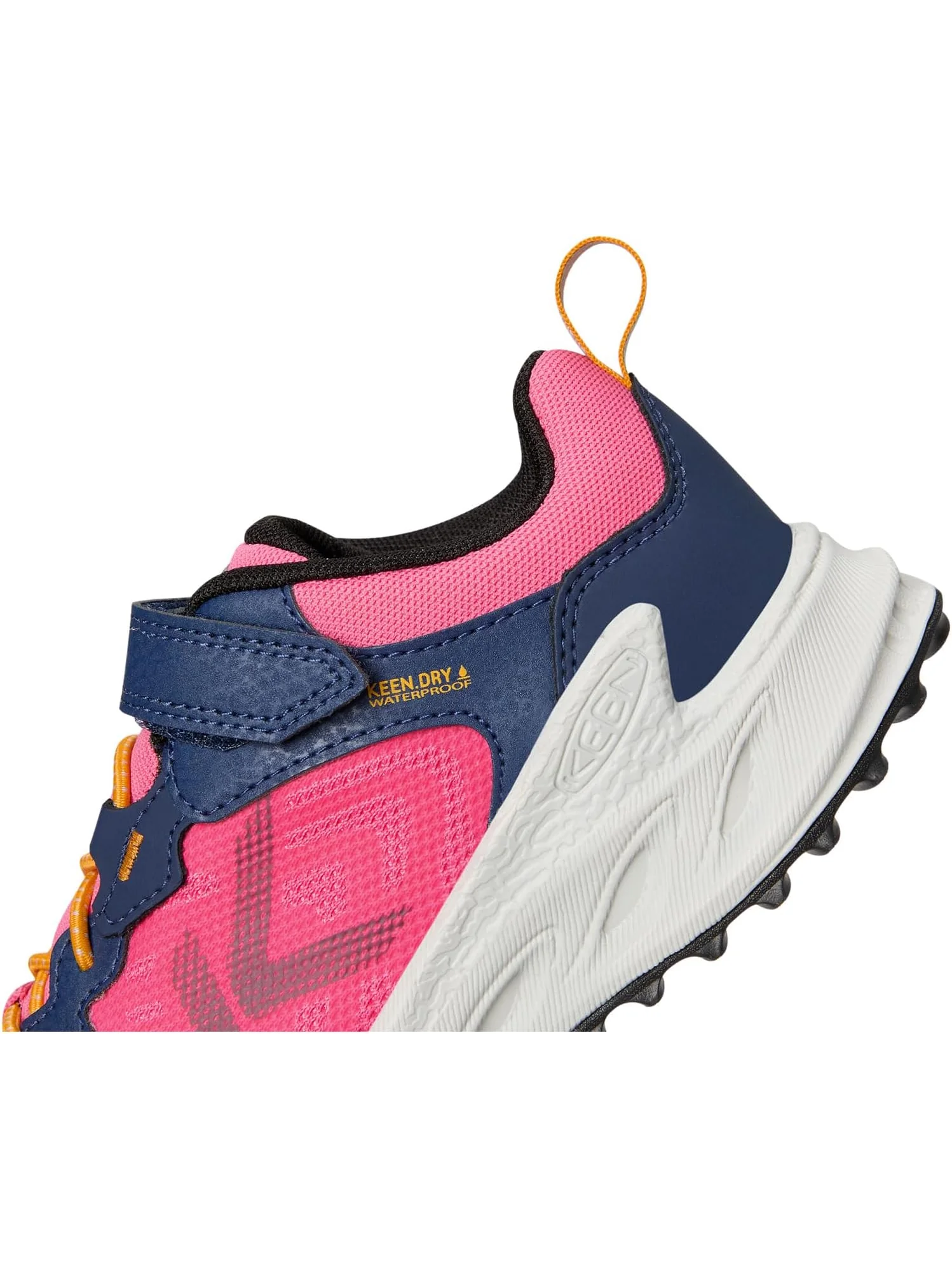 Походная обувь KEEN Kids Zionic Low Height Waterproof All Terrain Easy On Hiking Shoes — изображение 6 из 7, розовый
