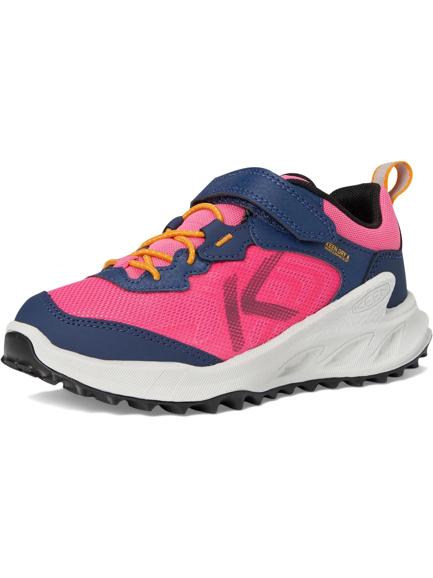 Походная обувь KEEN Kids Zionic Low Height Waterproof All Terrain Easy On Hiking Shoes — изображение 7 из 7, розовый