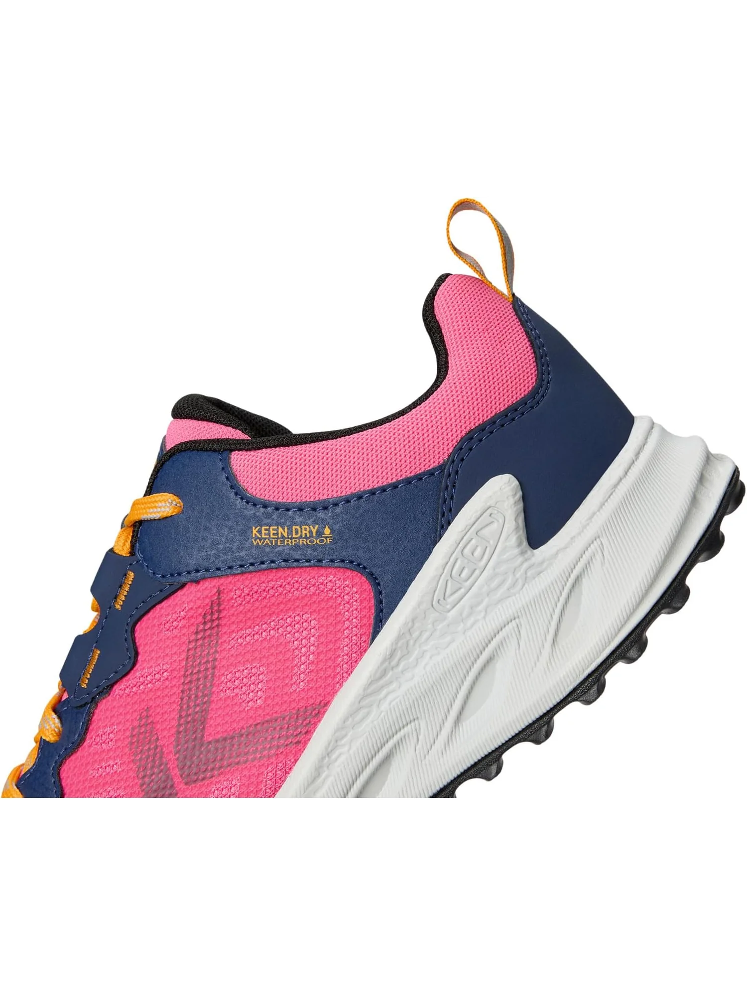 Походная обувь KEEN Kids Zionic Low Height Waterproof All Terrain Easy On Hiking Shoes — изображение 6 из 7, розовый