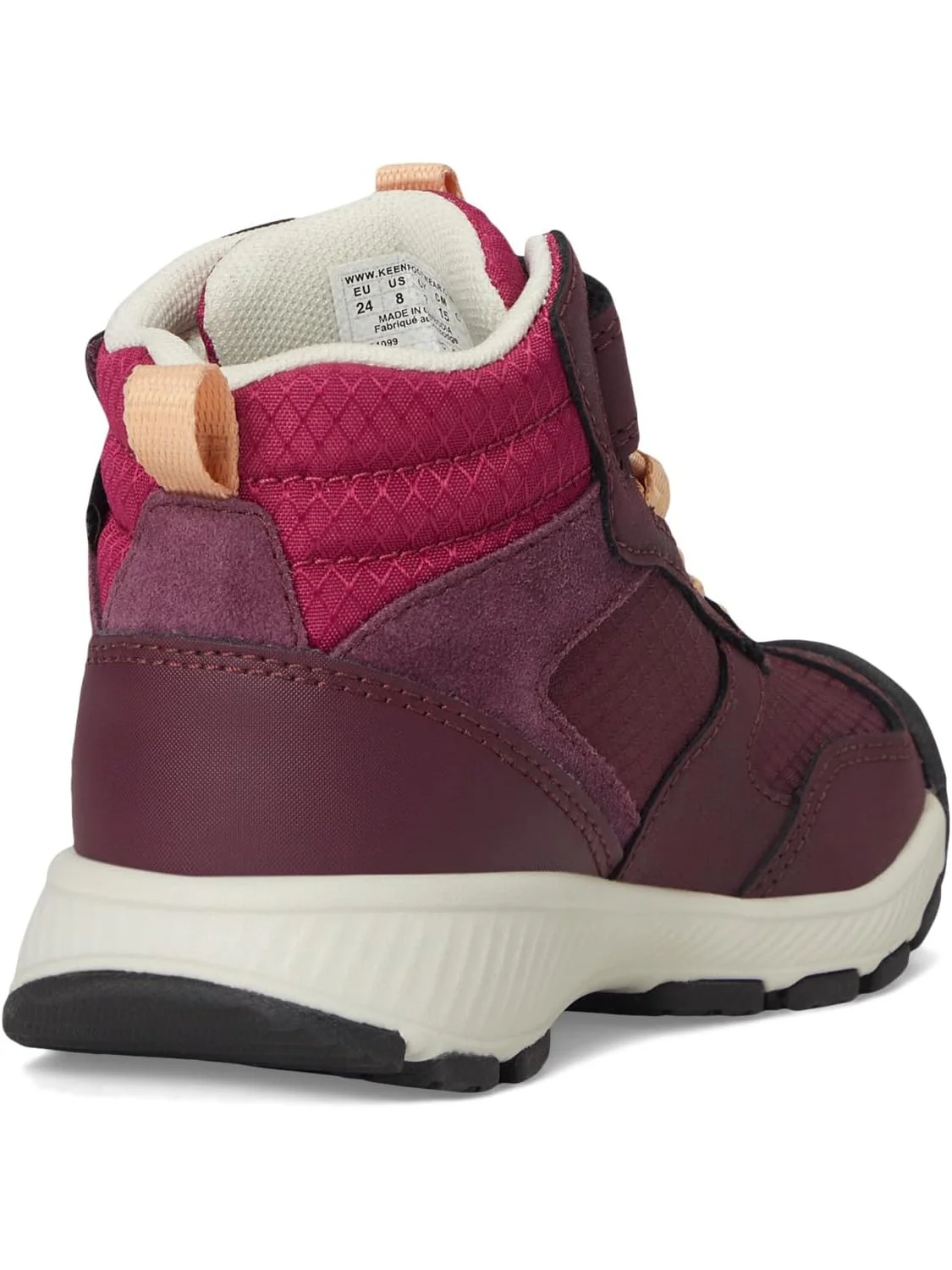 Походная обувь KEEN Kids Skua Durable Easy On Comfortable Waterproof — изображение 5 из 7, бежевый
