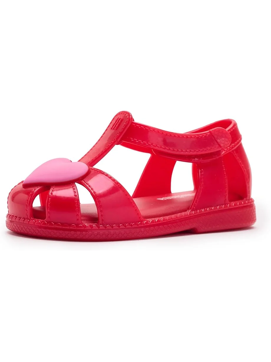 Детские балетки Mini Melissa Hip Heart Ballerina — изображение 1 из 7, красный