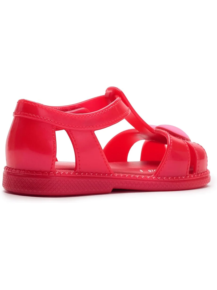 Детские балетки Mini Melissa Hip Heart Ballerina — изображение 3 из 7, красный