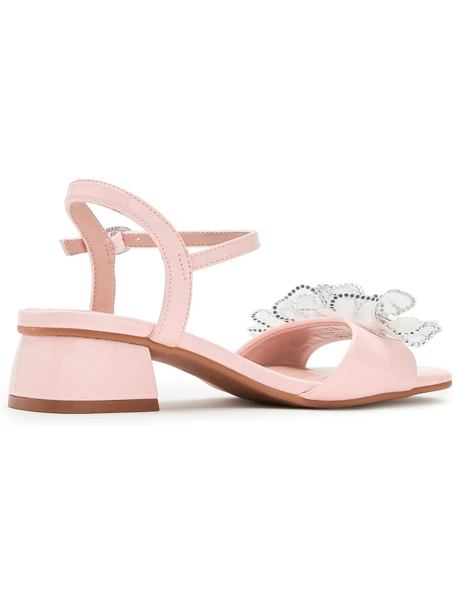 Детские туфли Steve Madden Cinthia (Little Kid/Big Kid) Steve Madden Kids — изображение 3 из 7, пудровый розовый