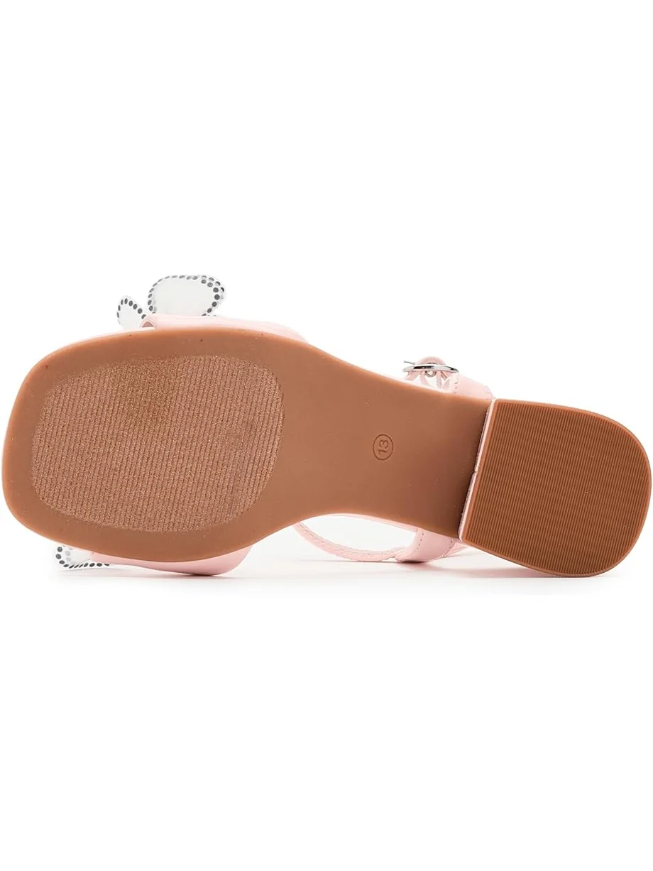 Детские туфли Steve Madden Cinthia (Little Kid/Big Kid) Steve Madden Kids — изображение 5 из 7, пудровый розовый