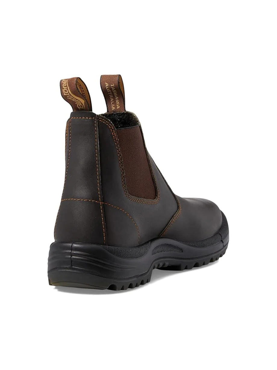 Унисекс ботинки Chelsea Blundstone Bl490 Work — изображение 5 из 7, коричневый