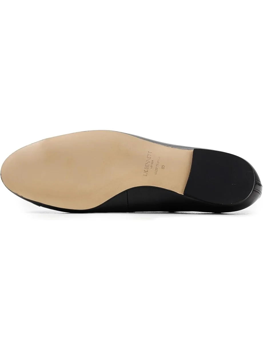 Женские балетки LK Bennett Kara Toe Cap — изображение 5 из 7, черный
