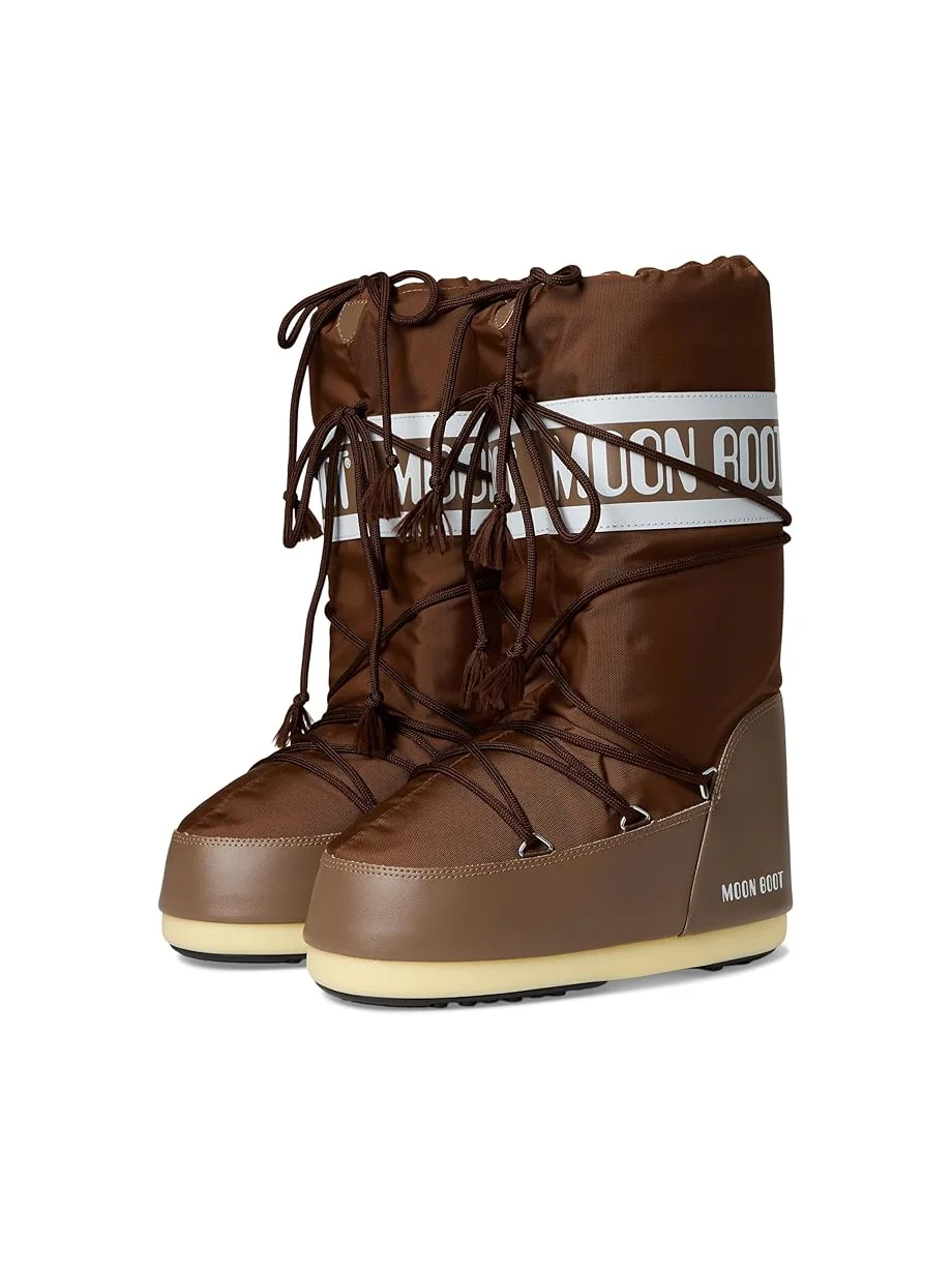 Женские ботинки MOON BOOT Icon Nylon — изображение 1 из 7, коричневый