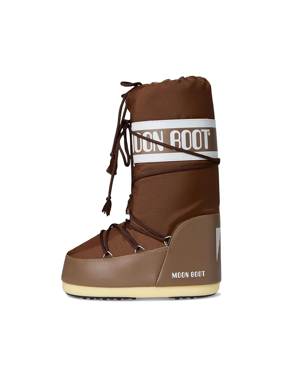 Женские ботинки MOON BOOT Icon Nylon — изображение 4 из 7, коричневый