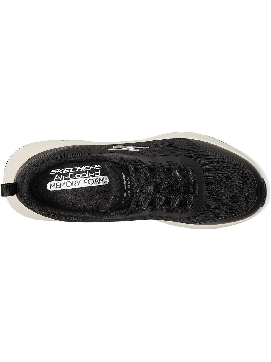 Женские кроссовки SKECHERS Skechers Plush Foam — изображение 2 из 7, черный/белый