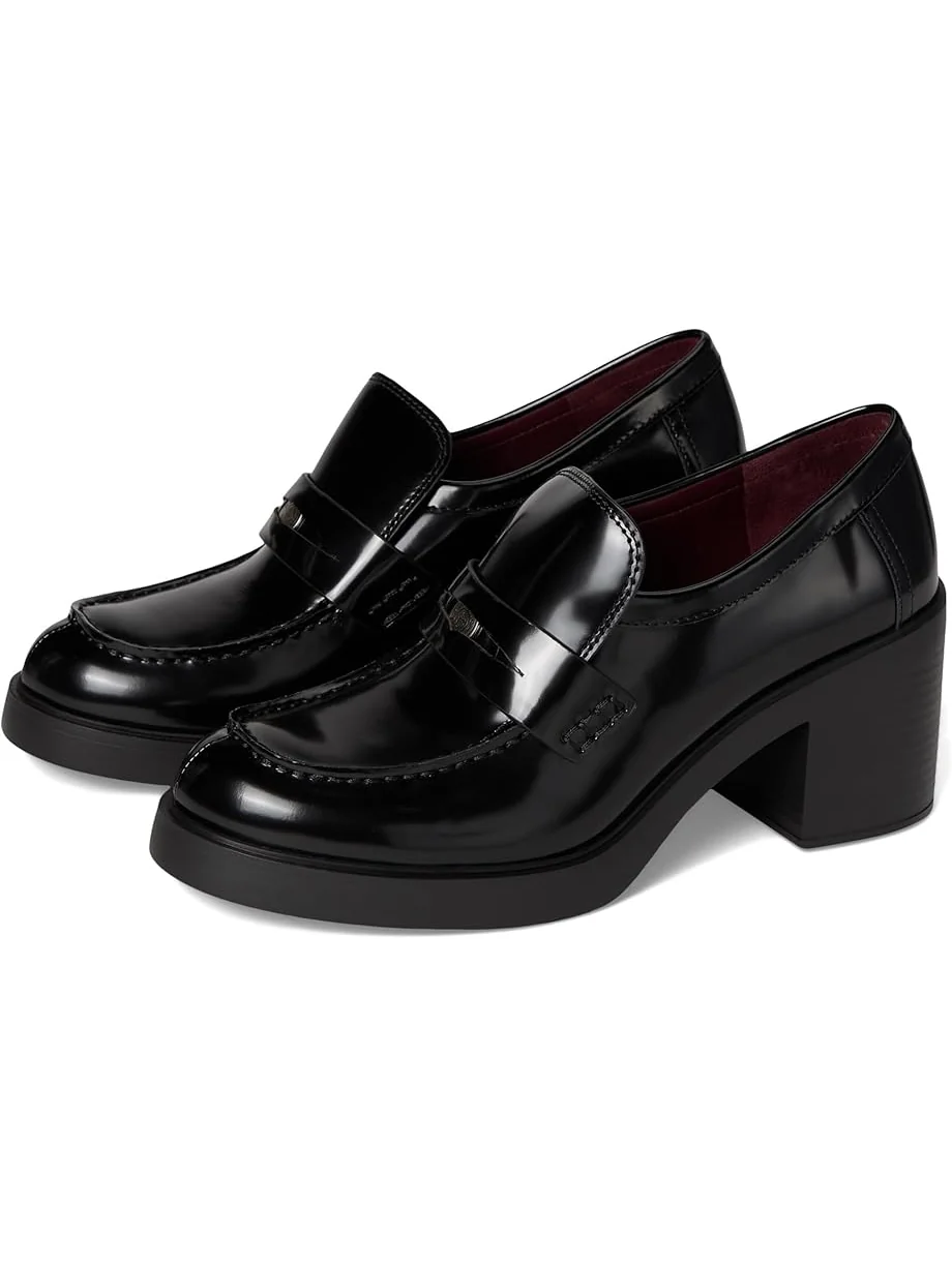 Женские туфли Tory Burch Classic Heel Lug Loafers 50mm — изображение 1 из 7, черный