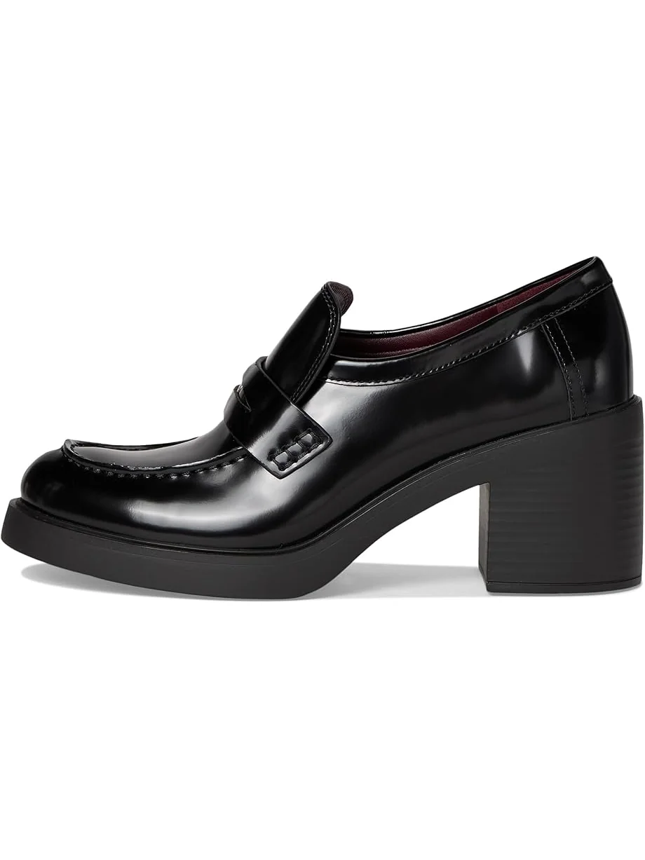 Женские туфли Tory Burch Classic Heel Lug Loafers 50mm — изображение 4 из 7, черный
