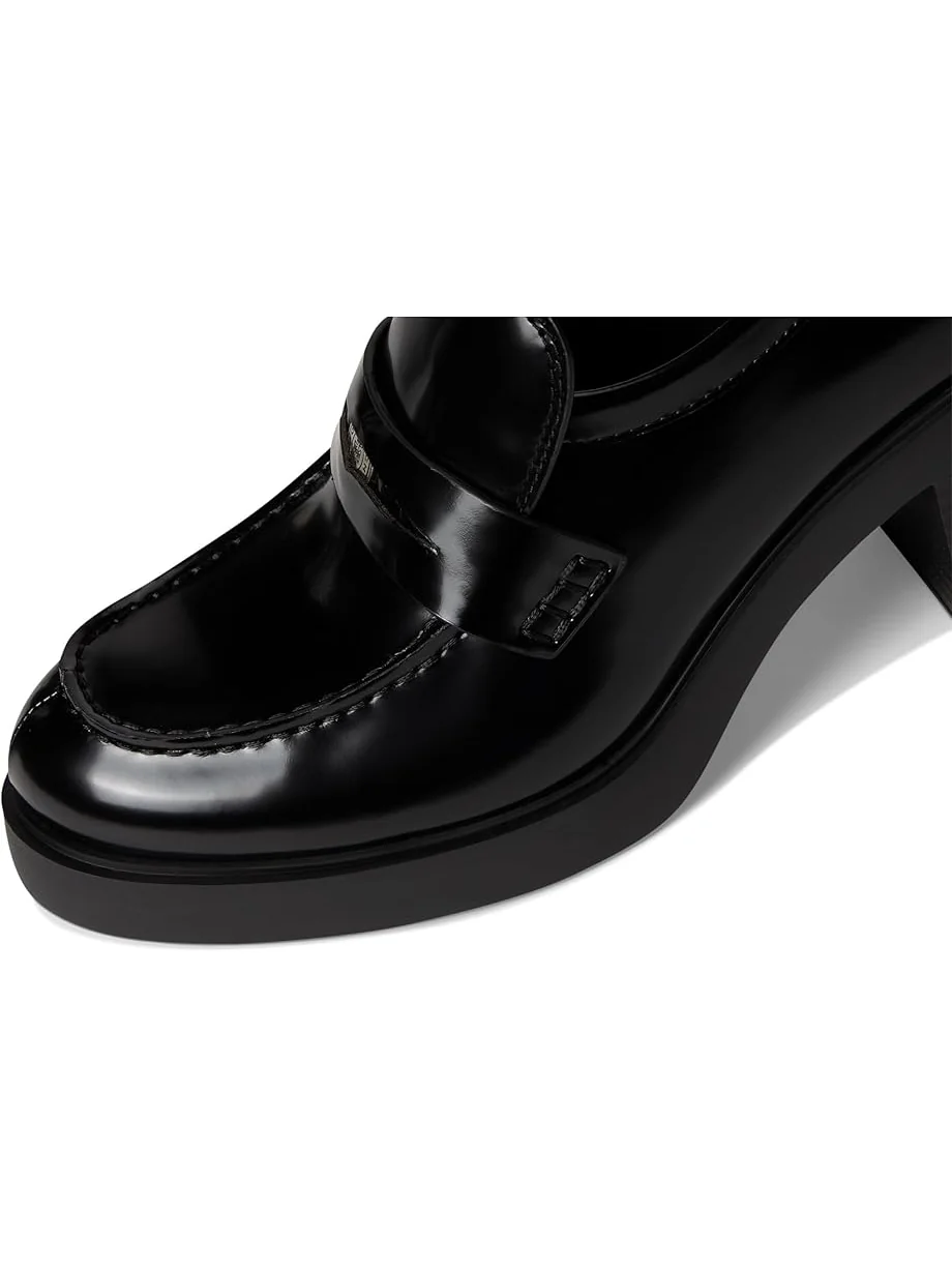 Женские туфли Tory Burch Classic Heel Lug Loafers 50mm — изображение 6 из 7, черный